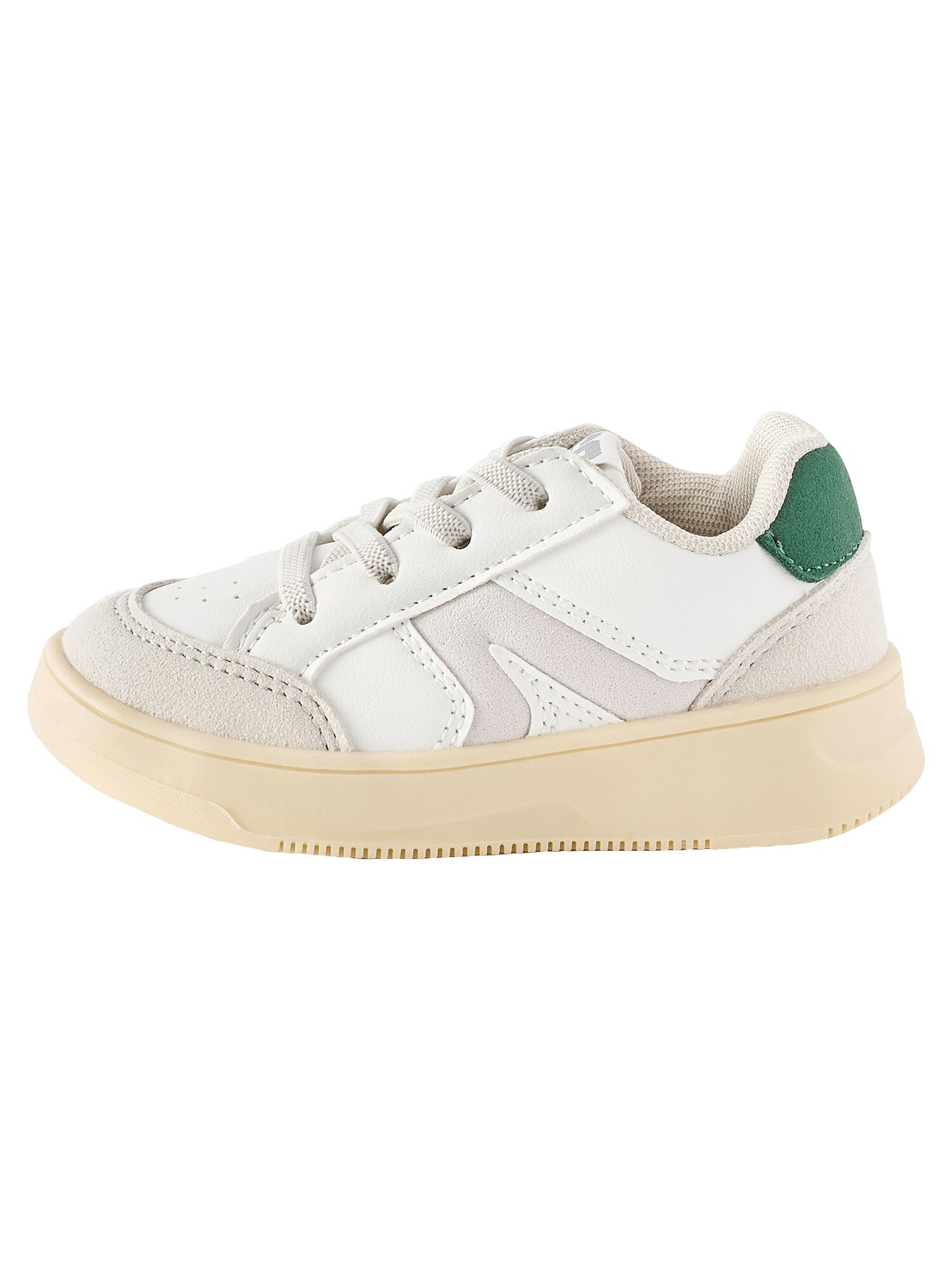 Next Sneaker  gri deschis / verde / alb murdar