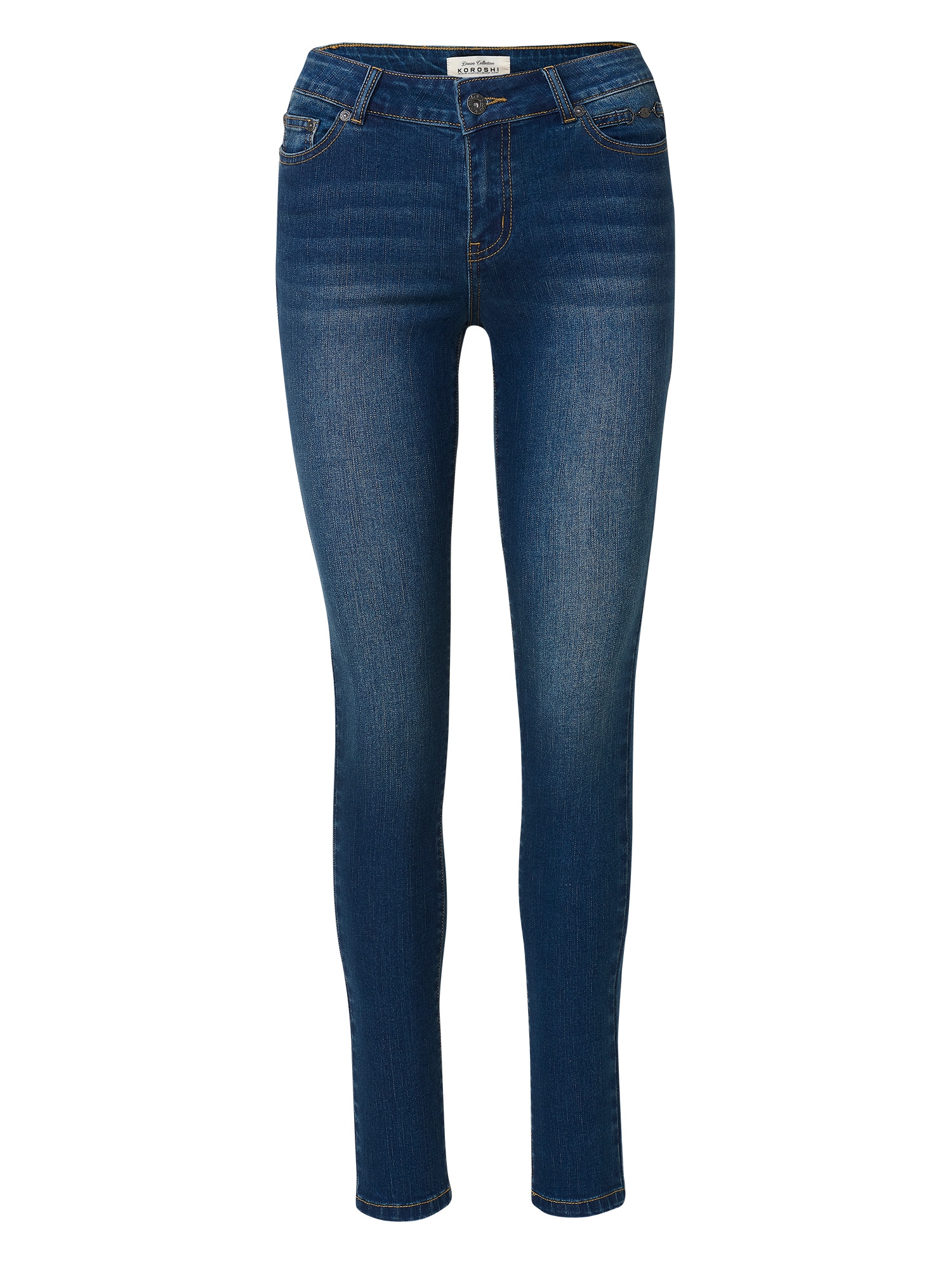 KOROSHI Jeans  albastru închis