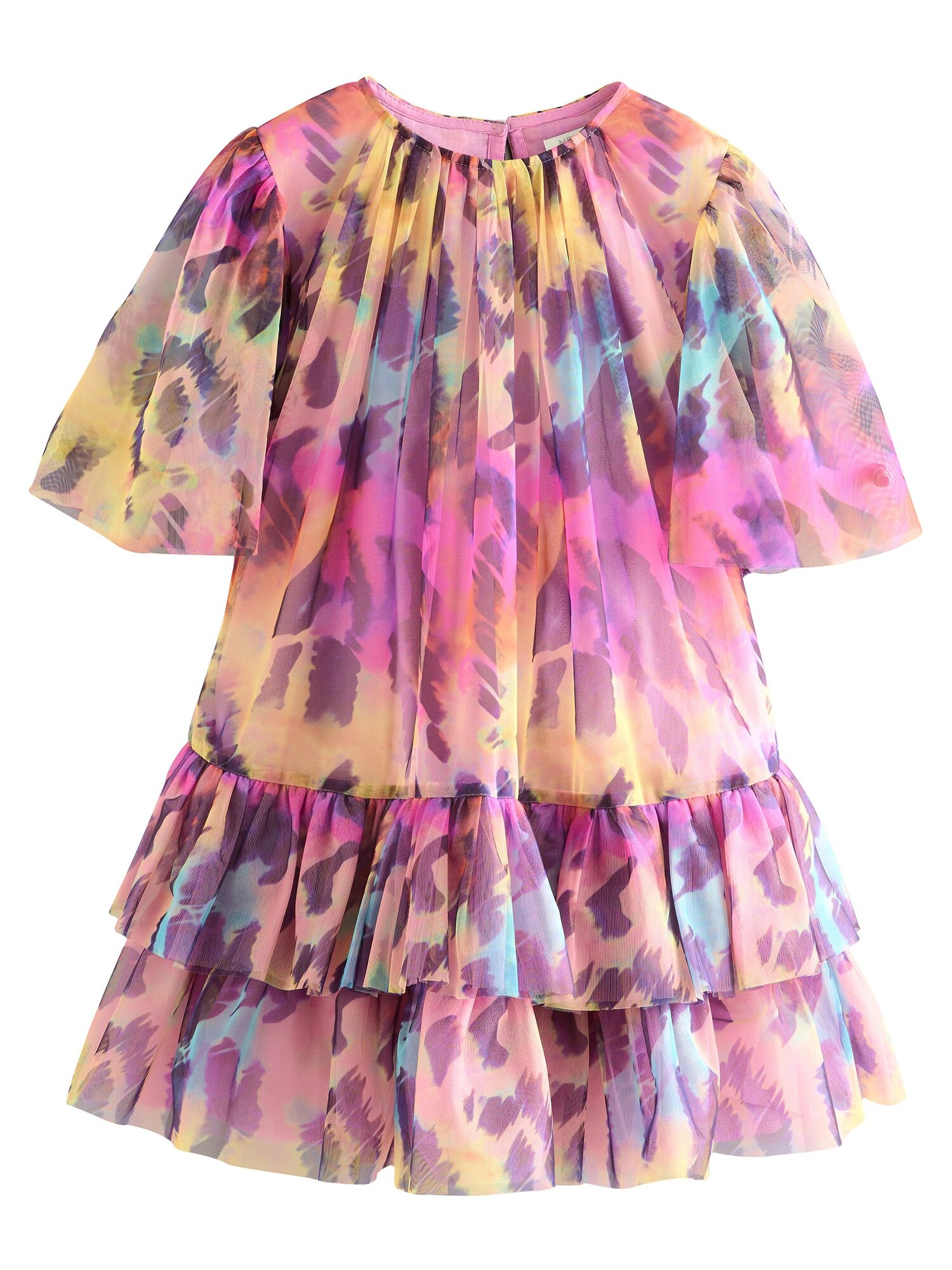 Next Rochie  albastru neon / galben neon / fucsia / roz pitaya