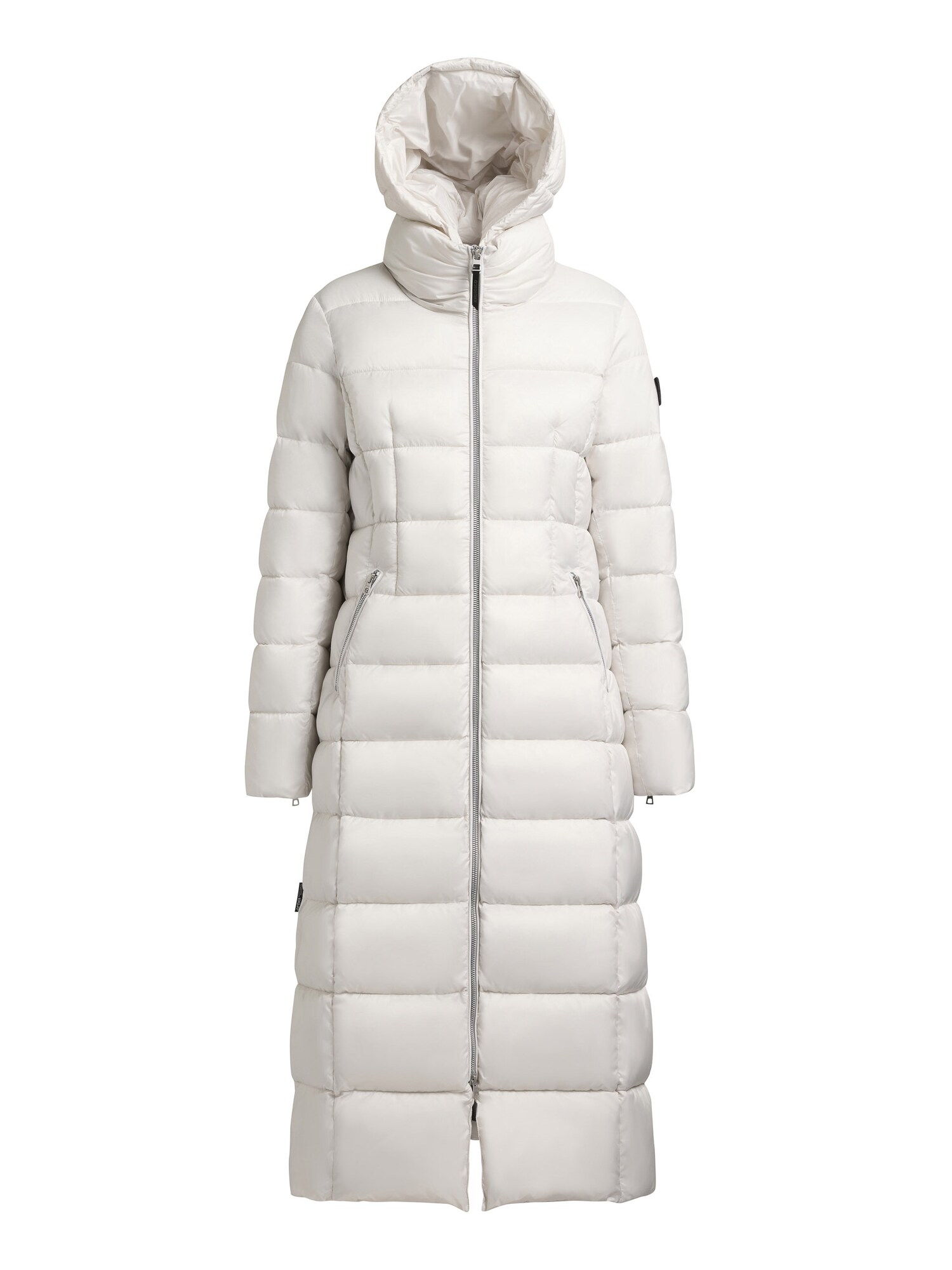 khujo Palton de iarnă MALEE   negru / alb natural