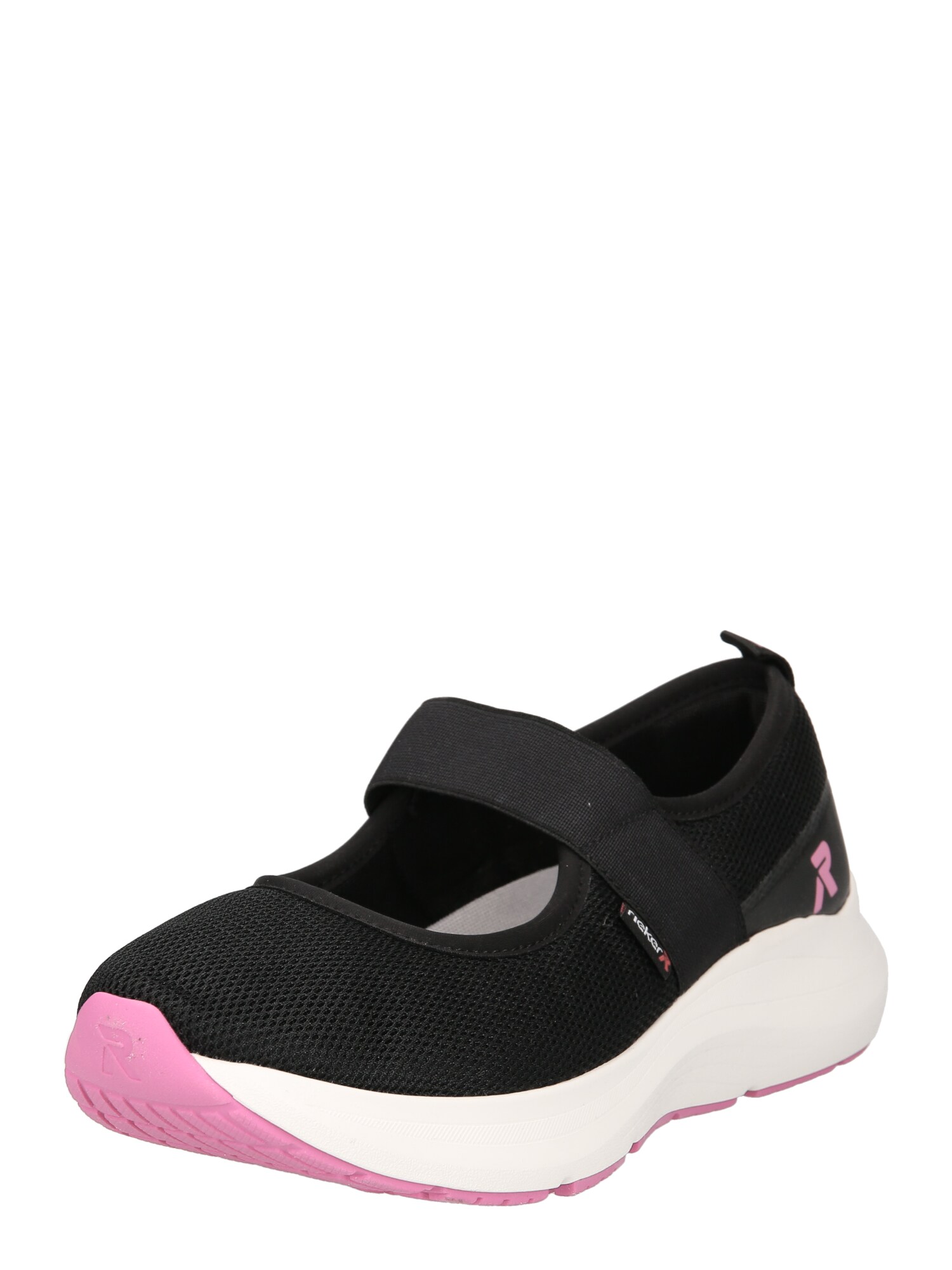 Rieker Evolution Sabrina com tiras  rosa / preto