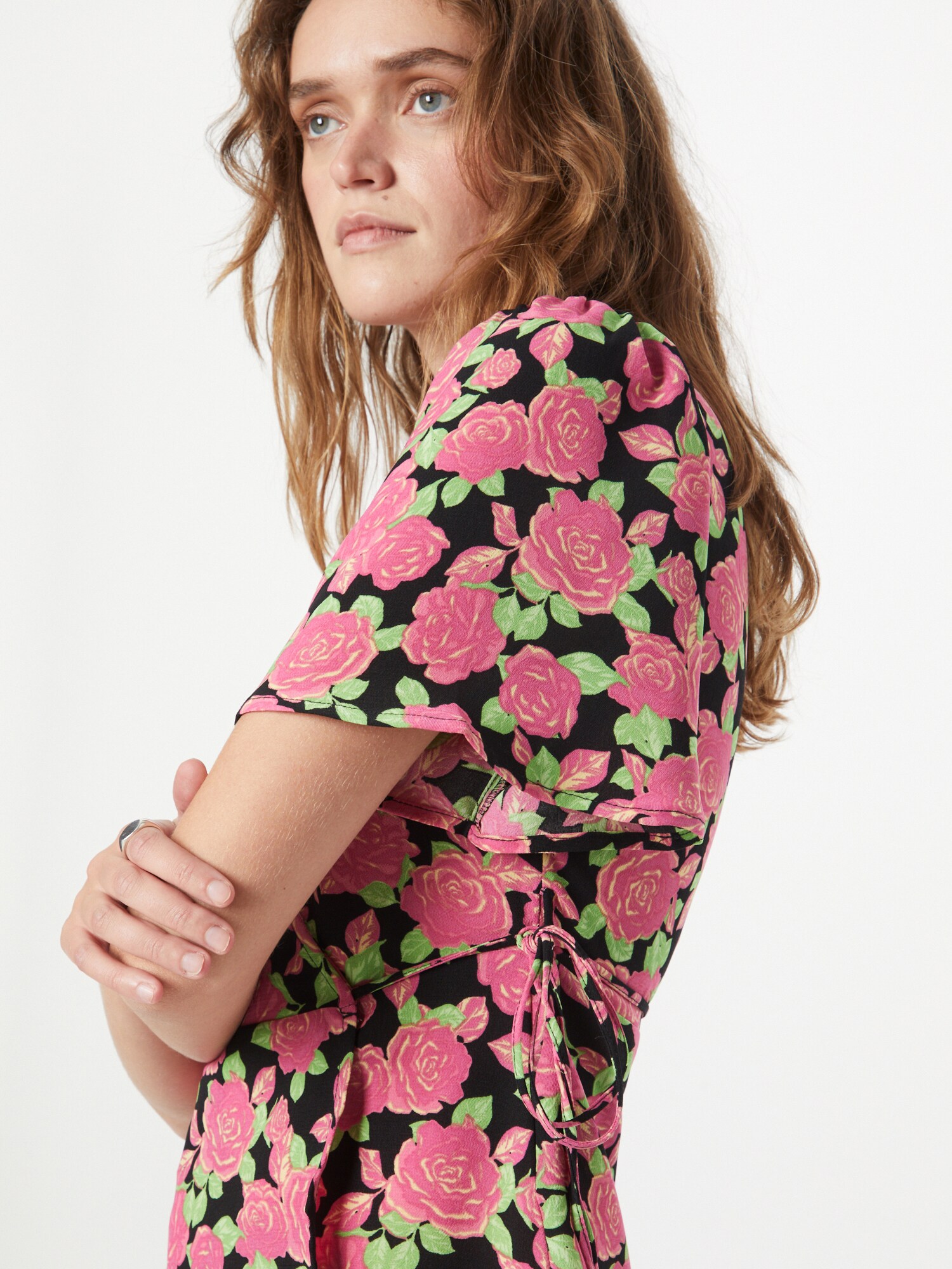 Dorothy Perkins Blúzka béžová / svetlozelená / rosé / čierna (obrázok 5)