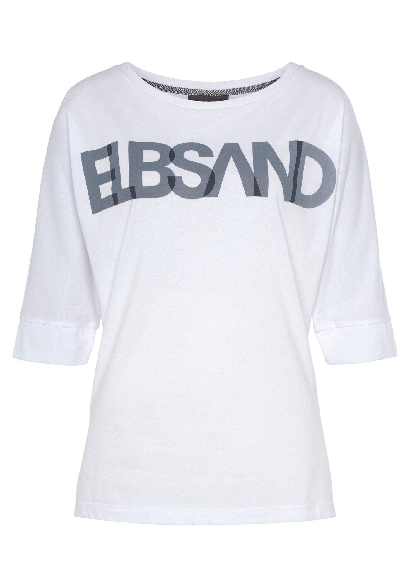 Elbsand Tričko  modrá / biela
