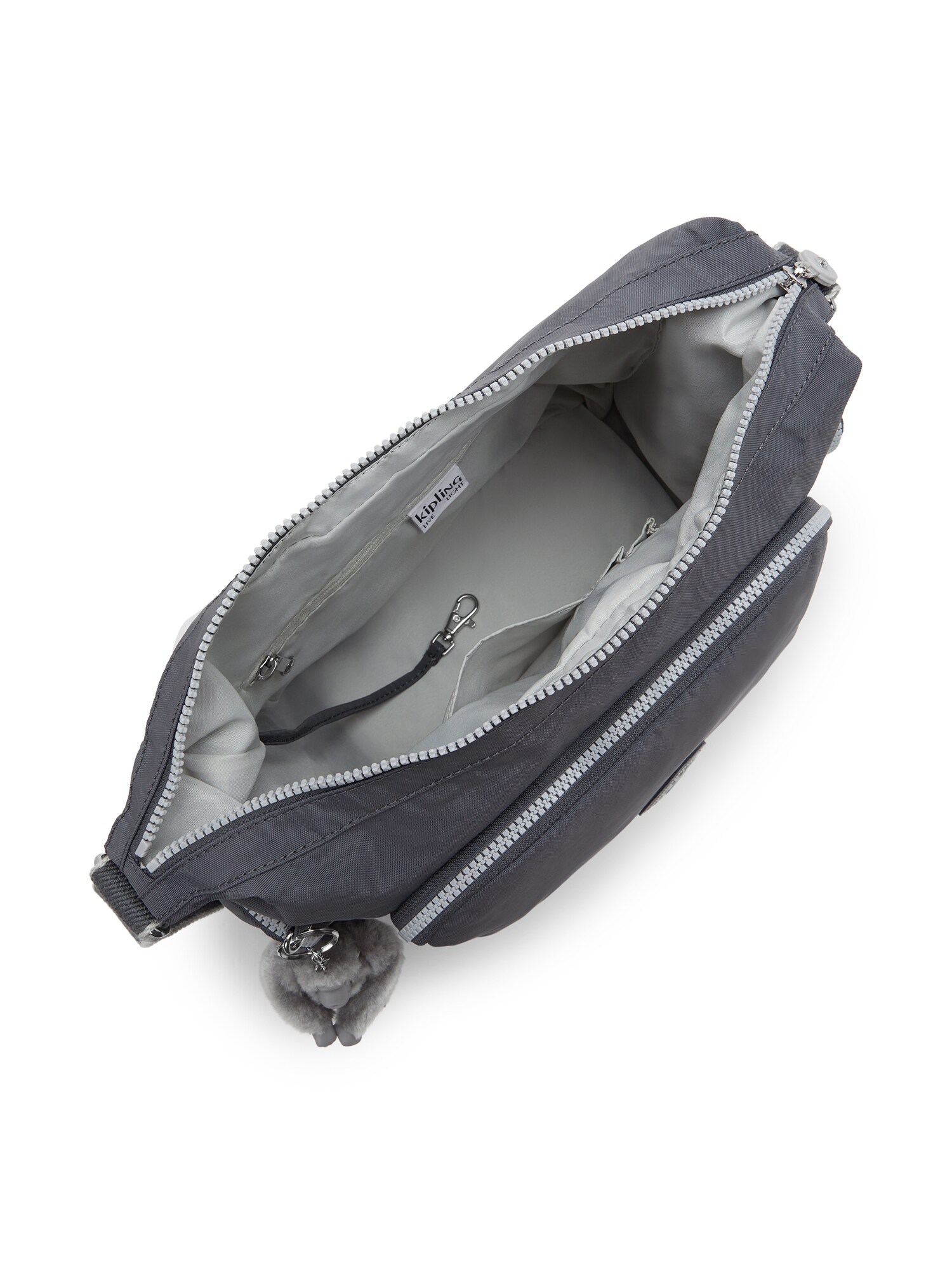 KIPLING Bolso de hombro 'Gabb'  grafito / offwhite