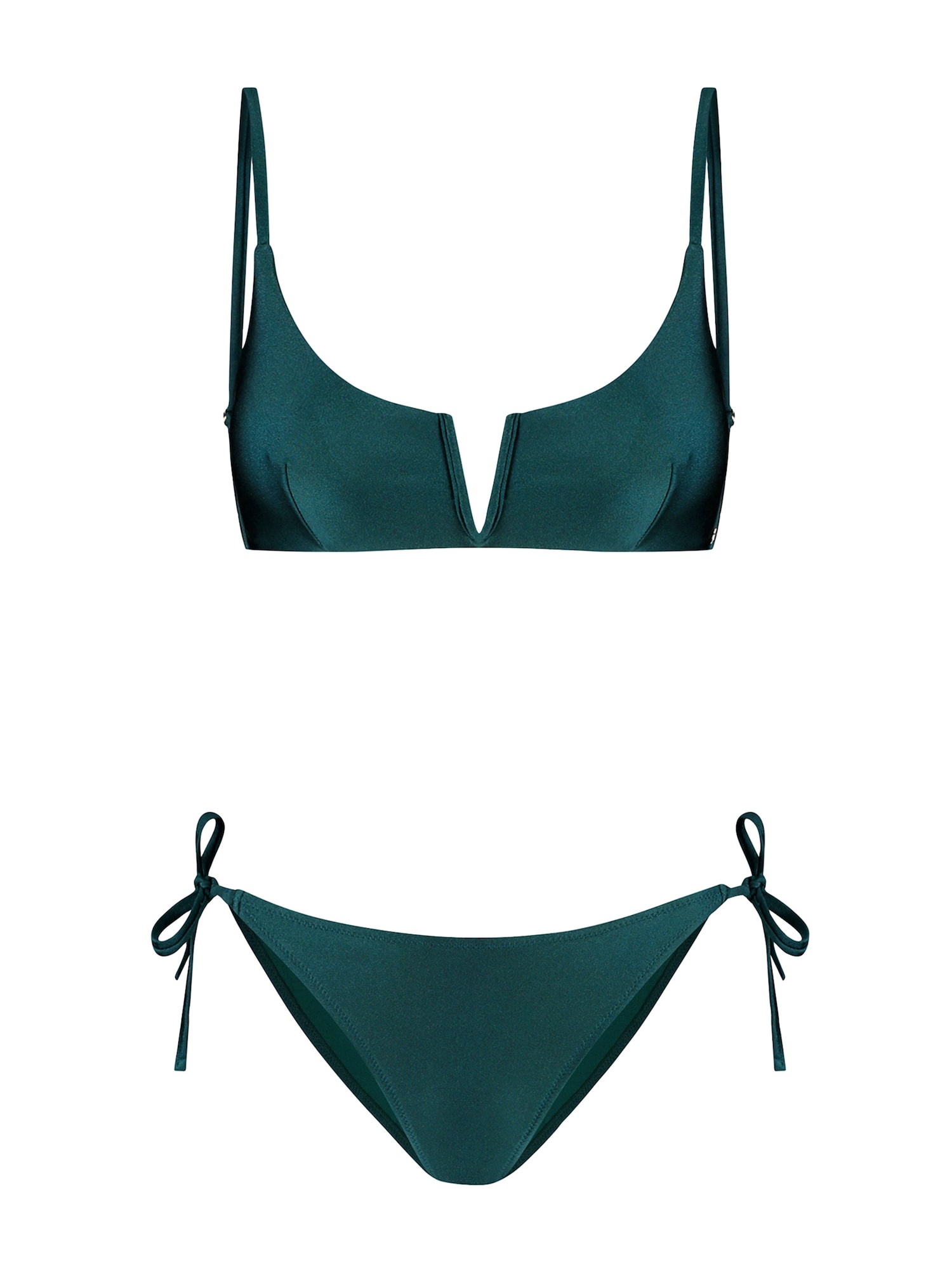 Shiwi Costum de baie două piese  verde