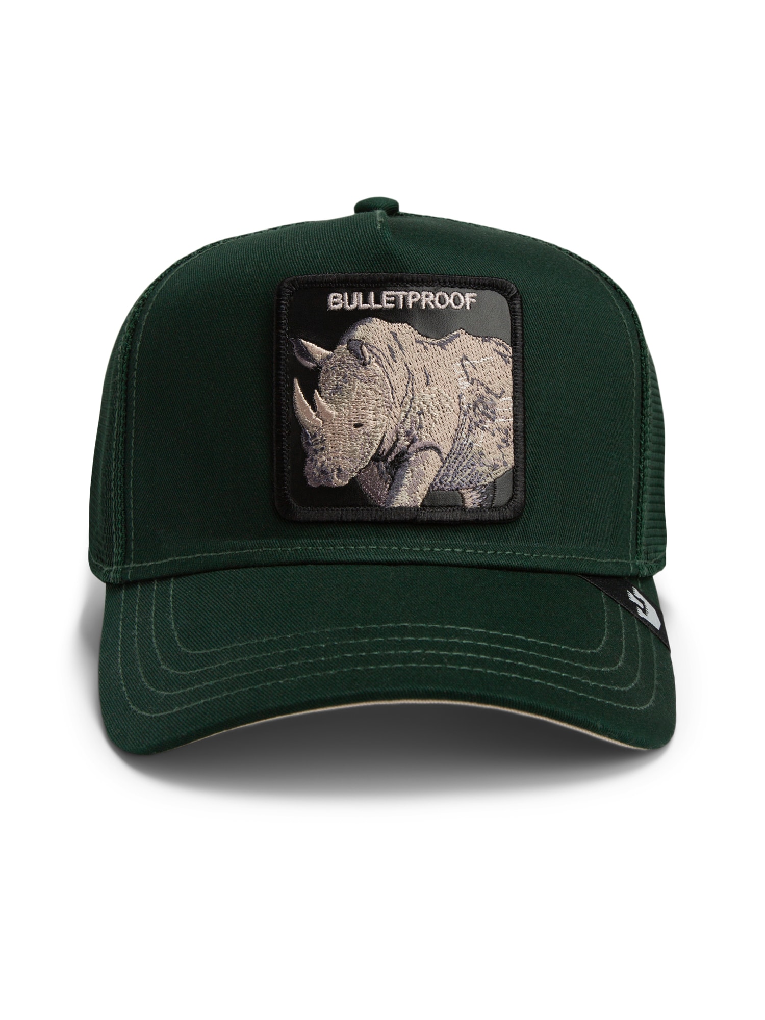 GOORIN Bros. Sapkák 'TheBulletproofRhino' antracit / kő / sötétzöld / fekete akciós termékkép 1