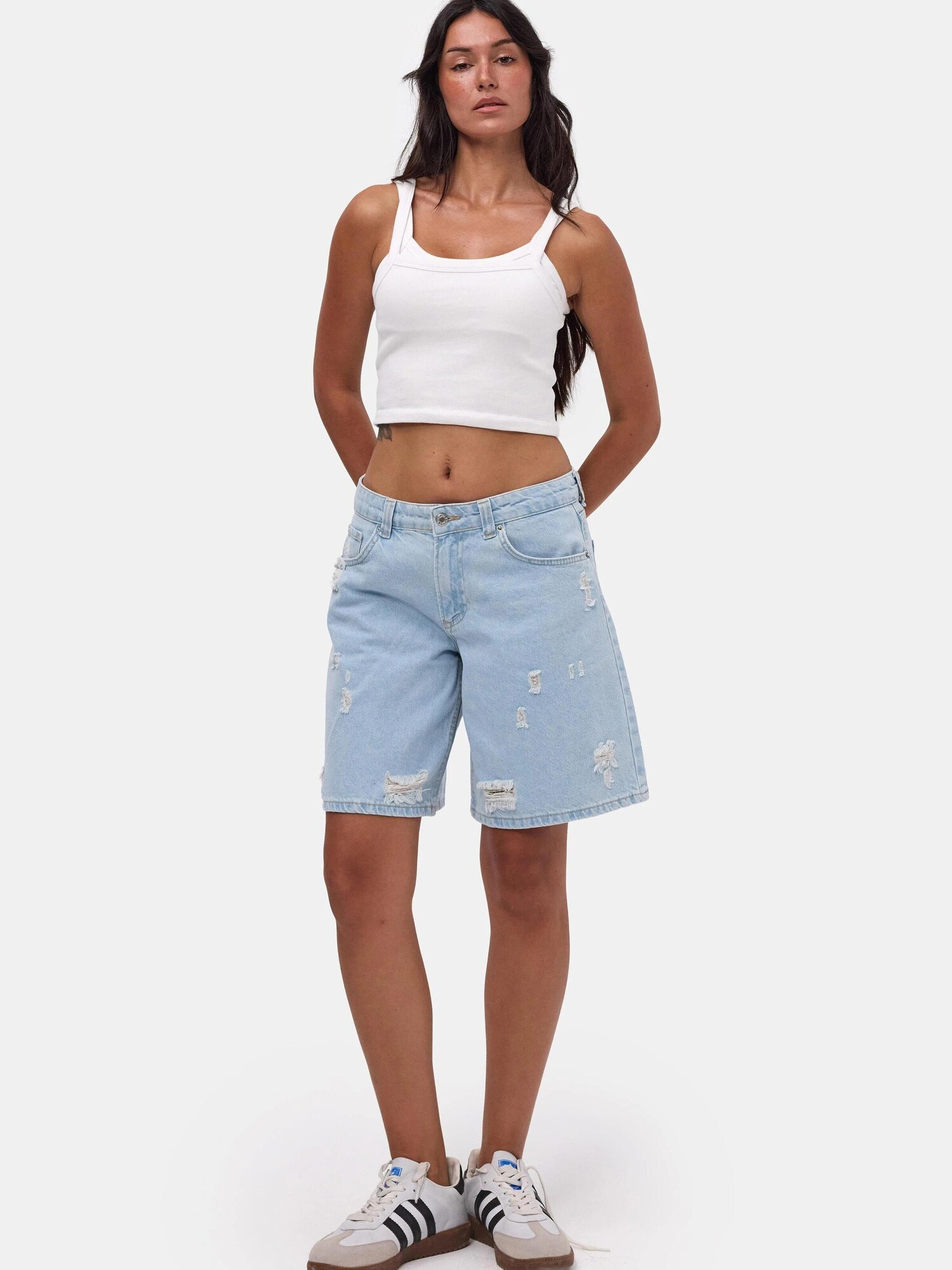 It's Basic Its Basic Jeans Baggy Mini Denim Short