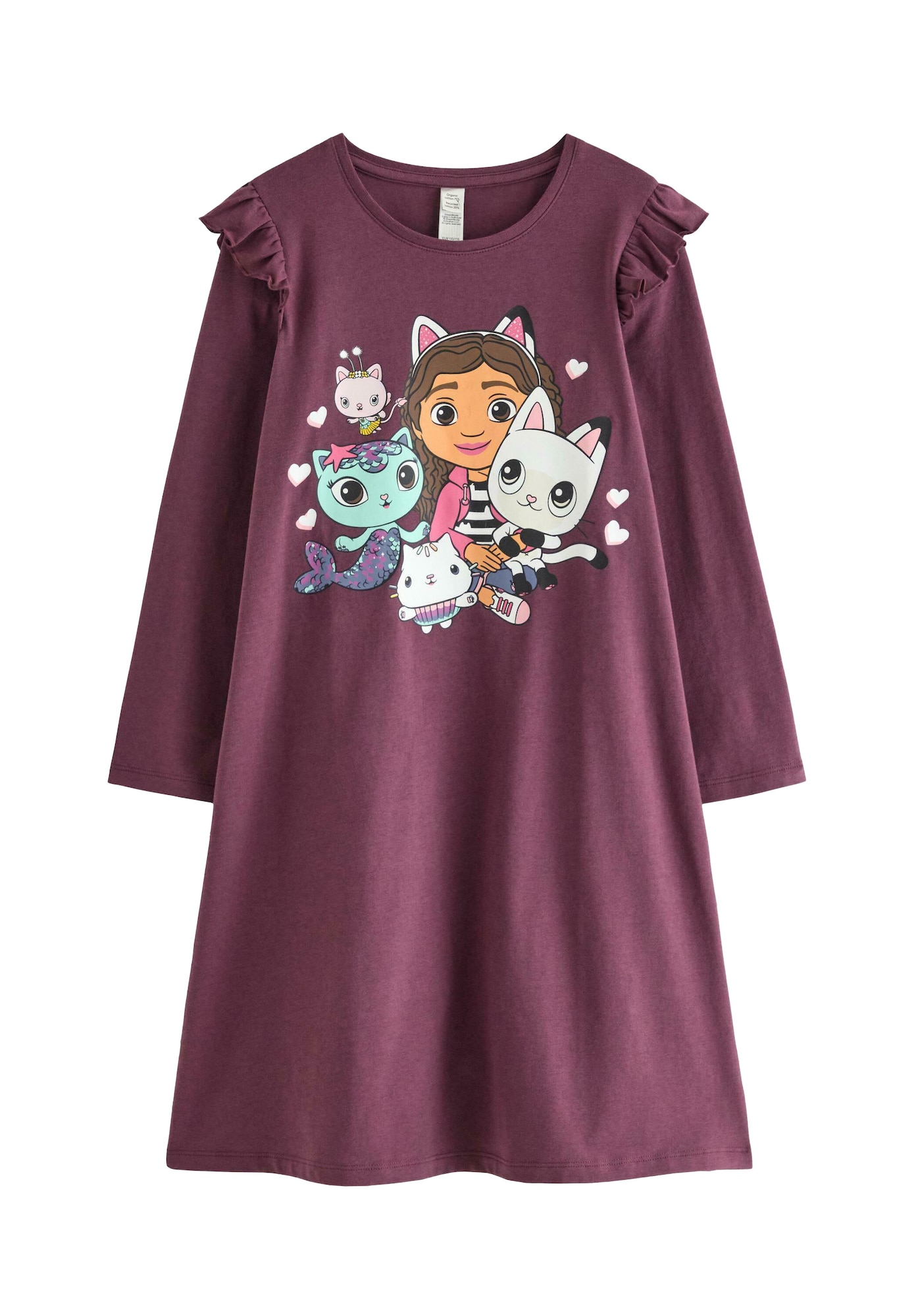 Lindex Pijamale Gabby turcoaz / maro / mov zmeură / roz