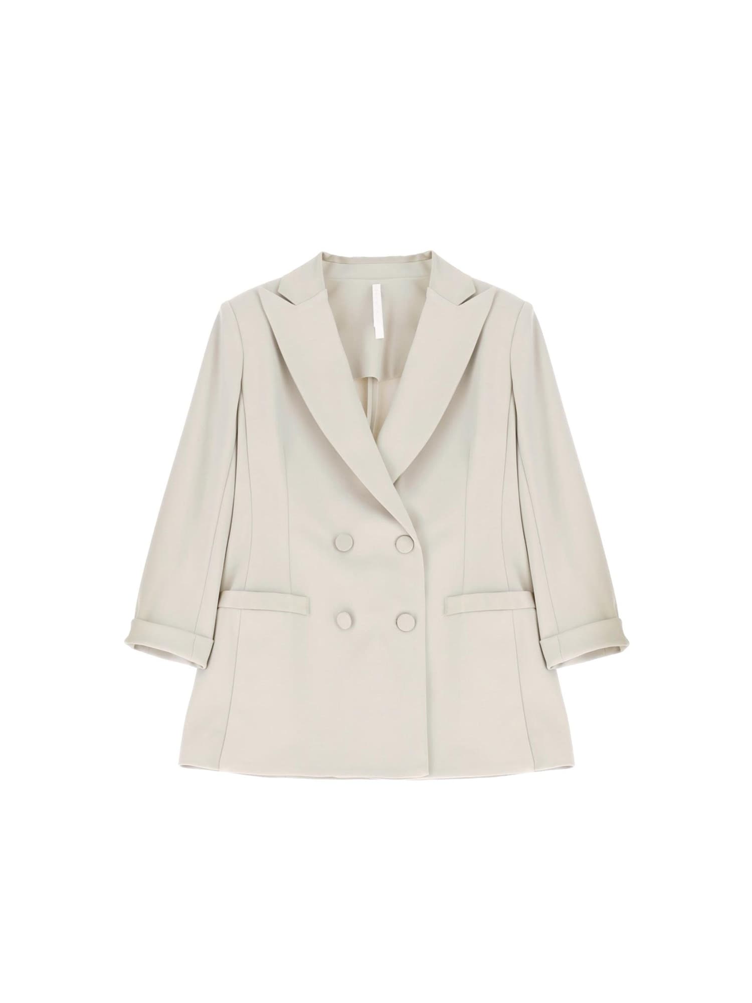 IMPERIAL Blazer 'IMPERIAL GIACCA DOPPIOPETTO 3/4'  bianco