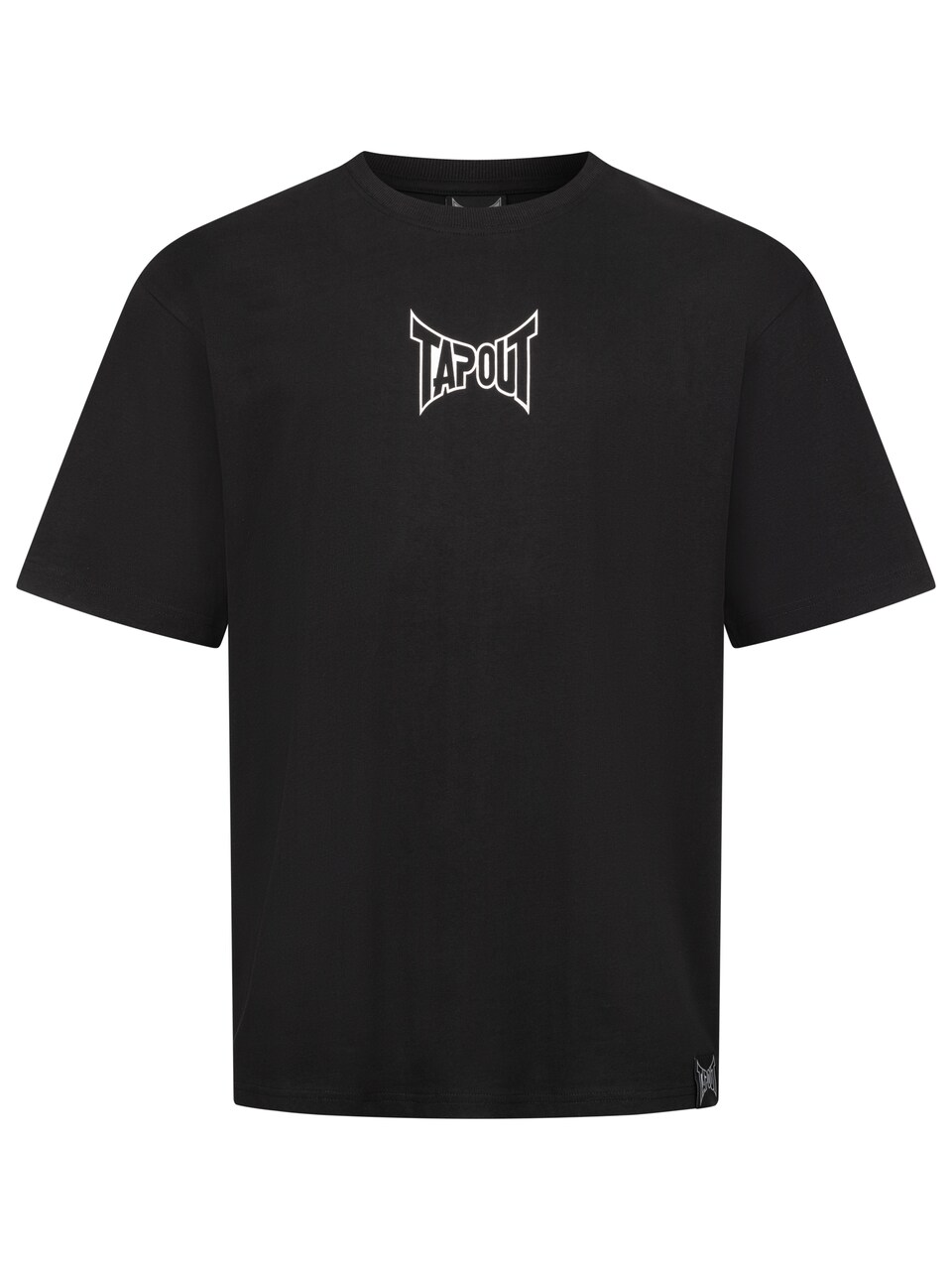 T-shirt 'Elsinor' neonblå / fuchsia / svart