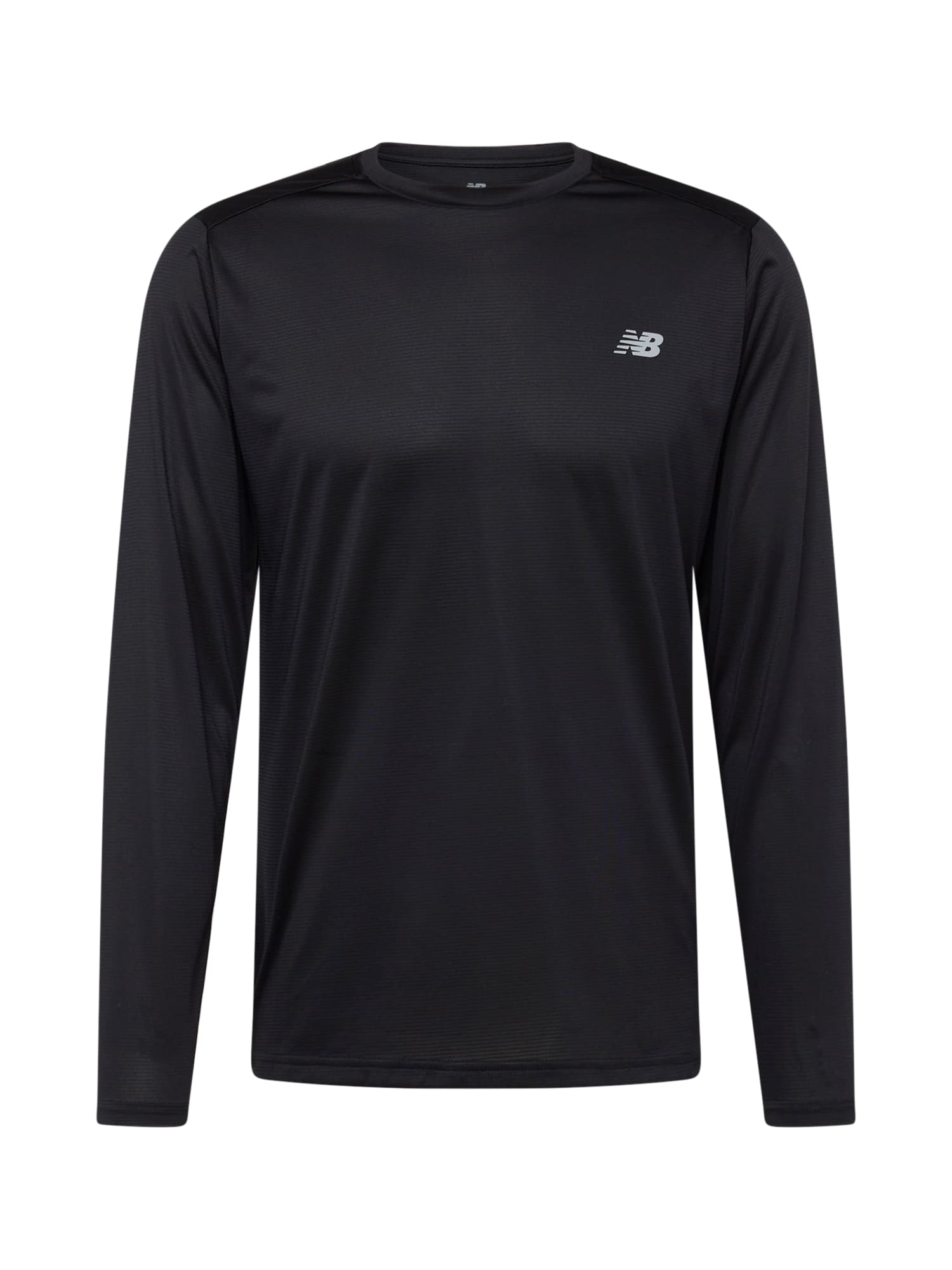 new balance Sportiniai marškinėliai 'Essentials' sidabro pilka / juoda