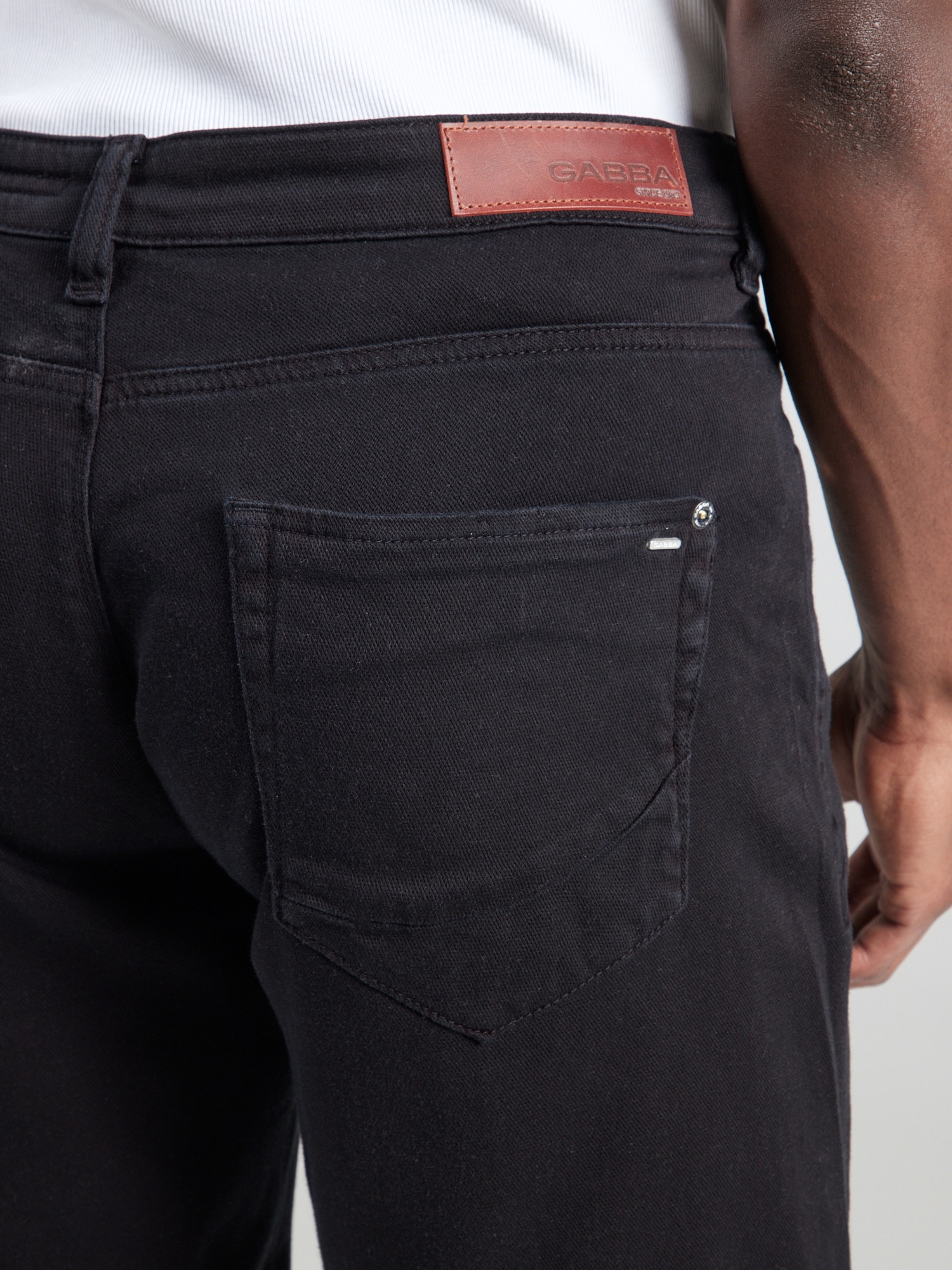 GABBA Nohavice 'Jason Sanza' čierny denim (obrázok 5)