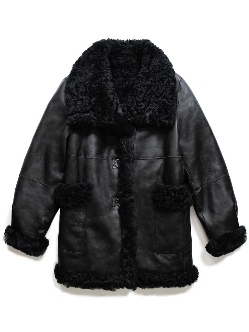 Vinterkappa 'MIO Reversible Shearling Coat'