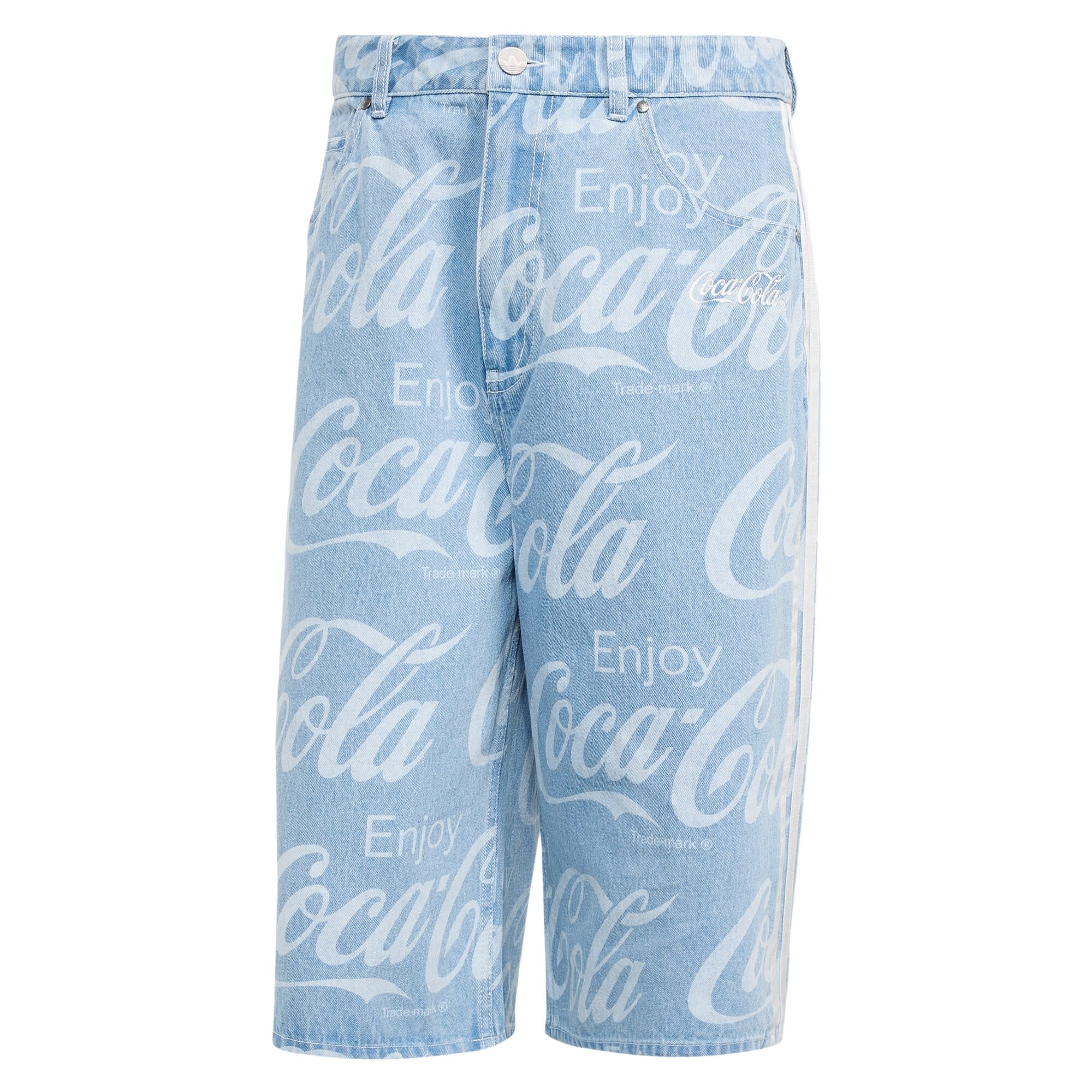 ADIDAS ORIGINALS Traperice 'Coca-Cola Classic'  plavi traper / pastelno plava