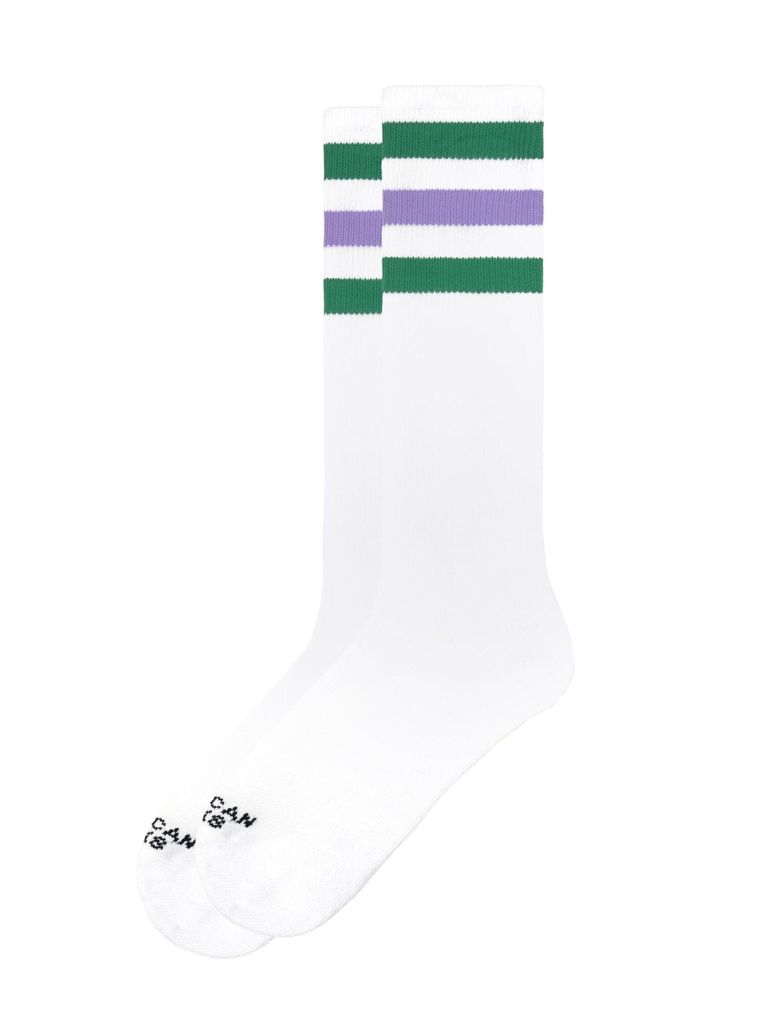 American Socks Calcetines hasta la rodilla 'Joker'  blanco