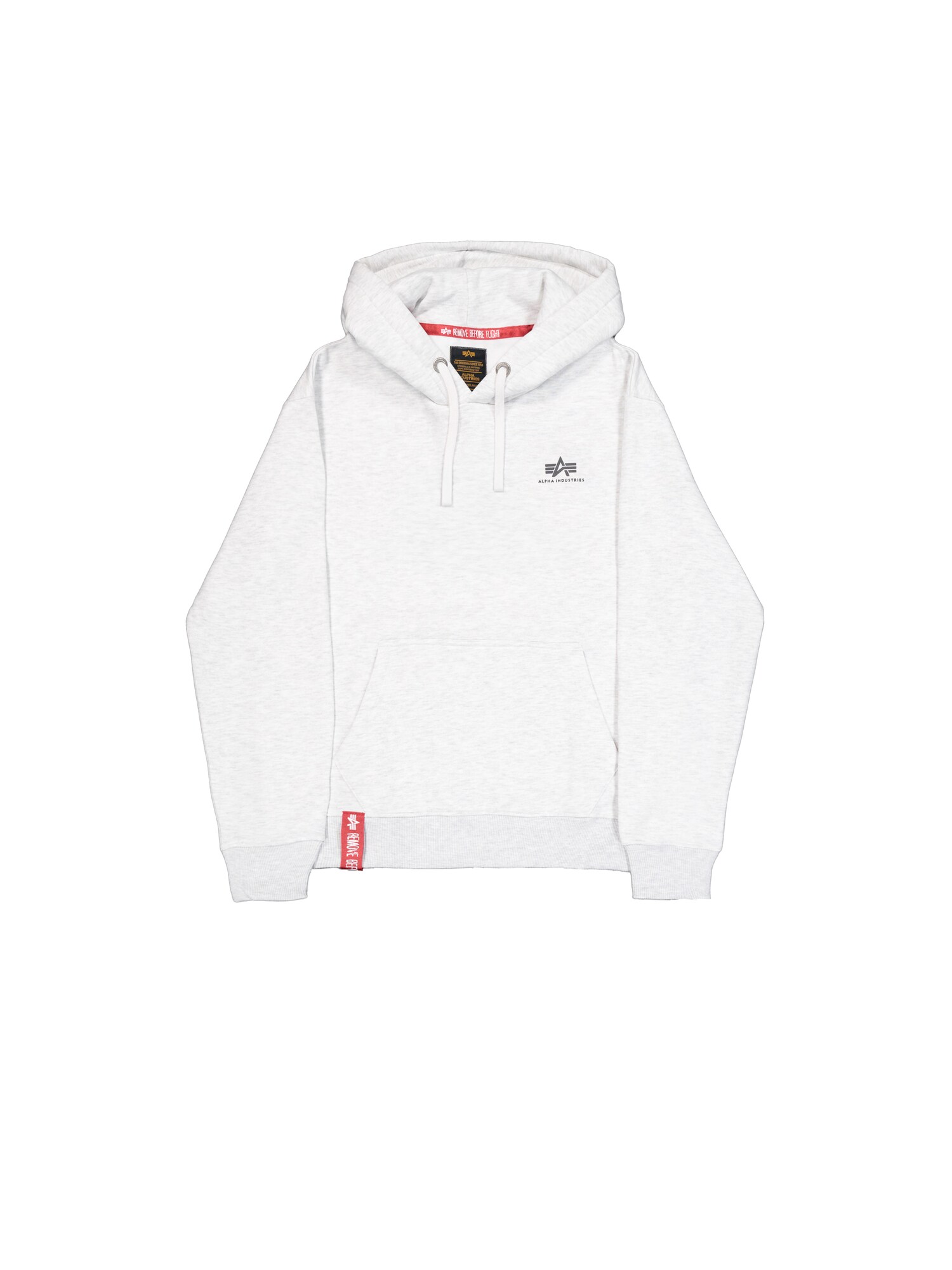 ALPHA INDUSTRIES Mikina  antracitová / svetlosivá