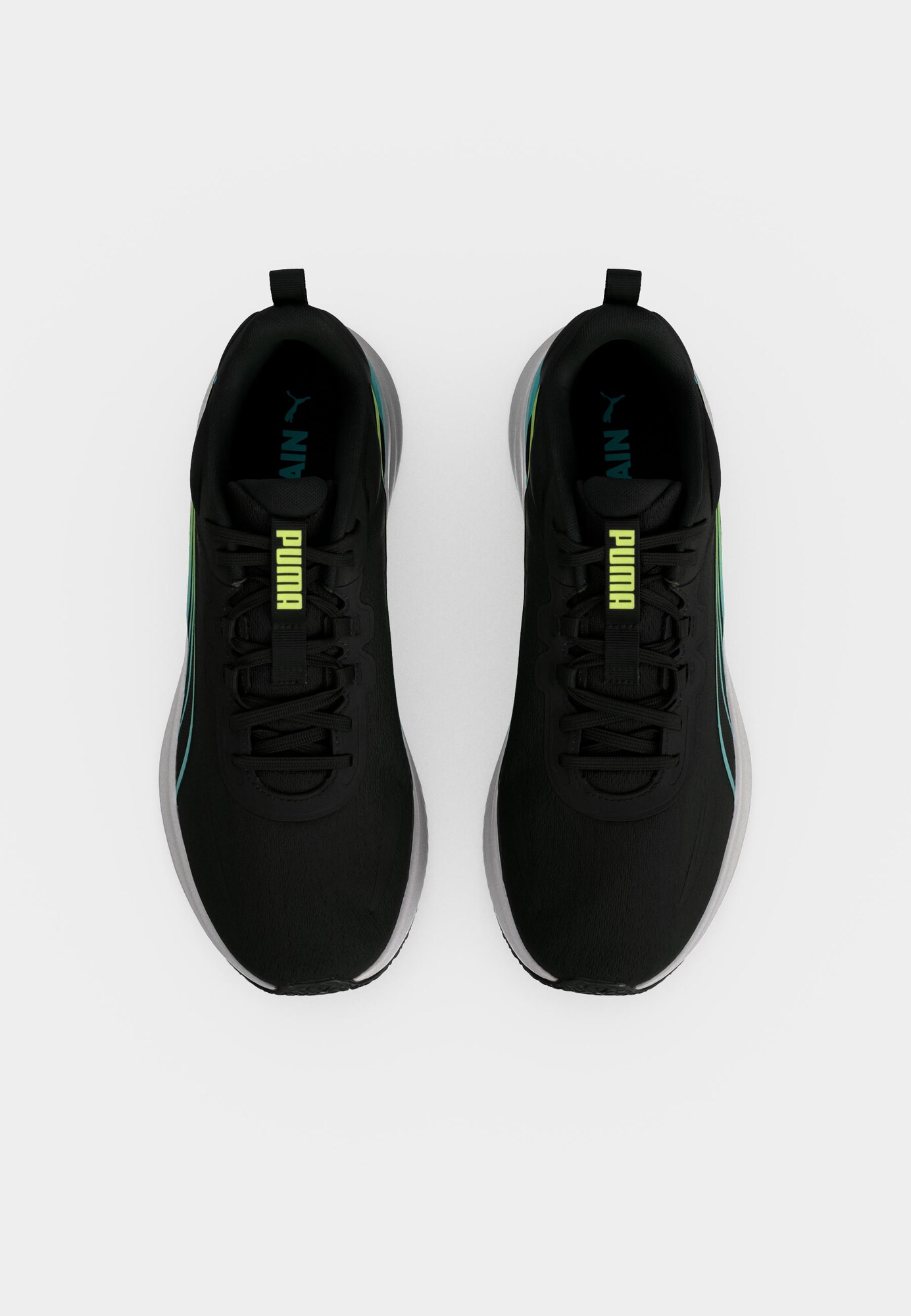 PUMA Calzado deportivo 'Agile Lite' turquesa / verde claro / negro – imagen 3