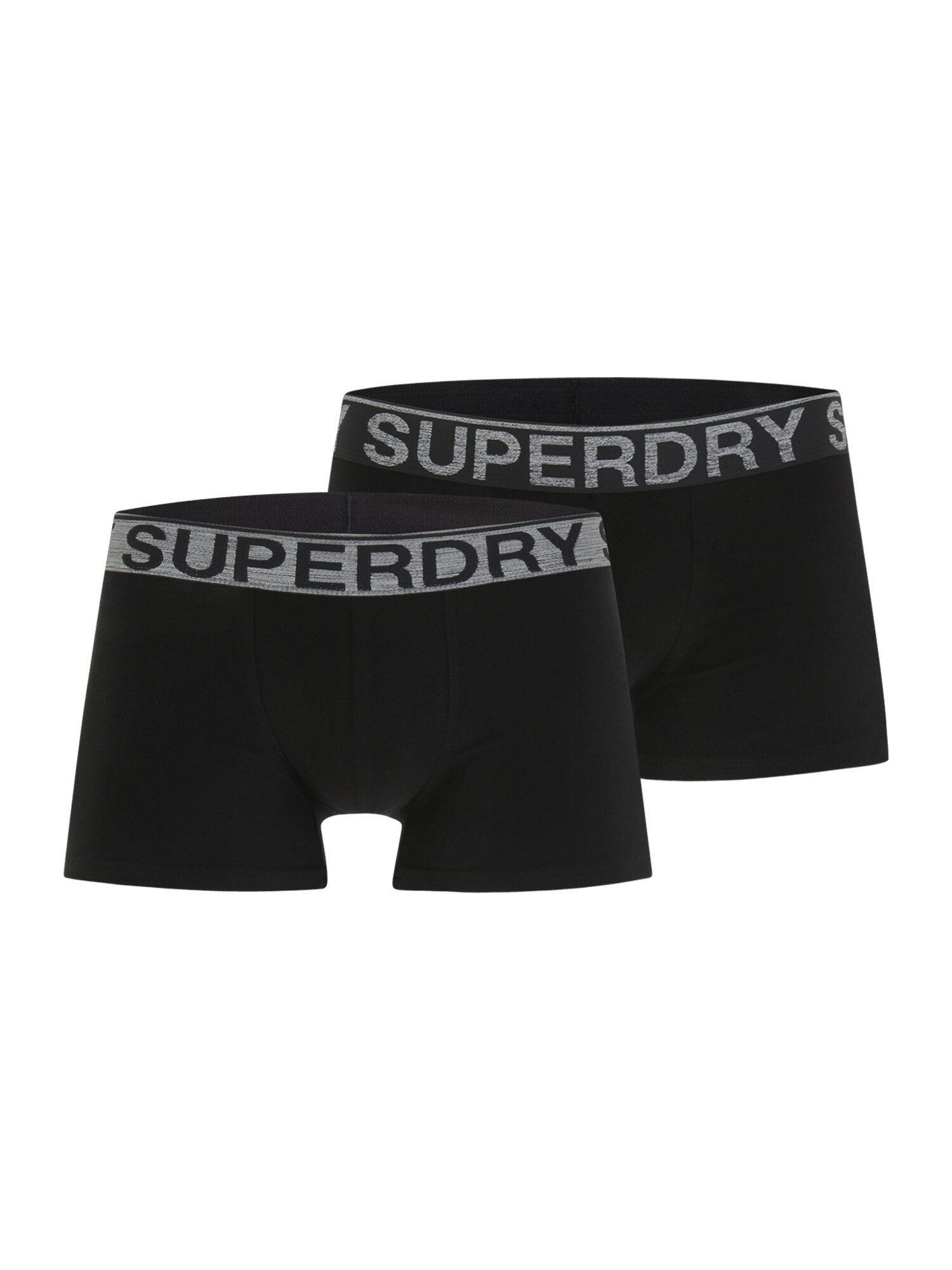 Superdry Boxer trumpikės pilka / juoda