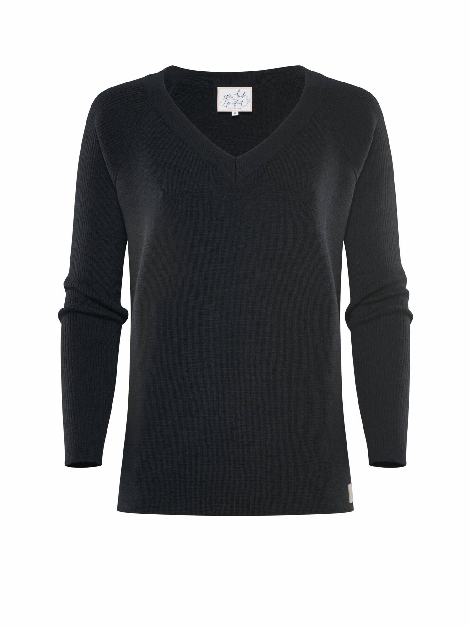 YOU LOOK PERFECT Pullover 'DORINA'  nero