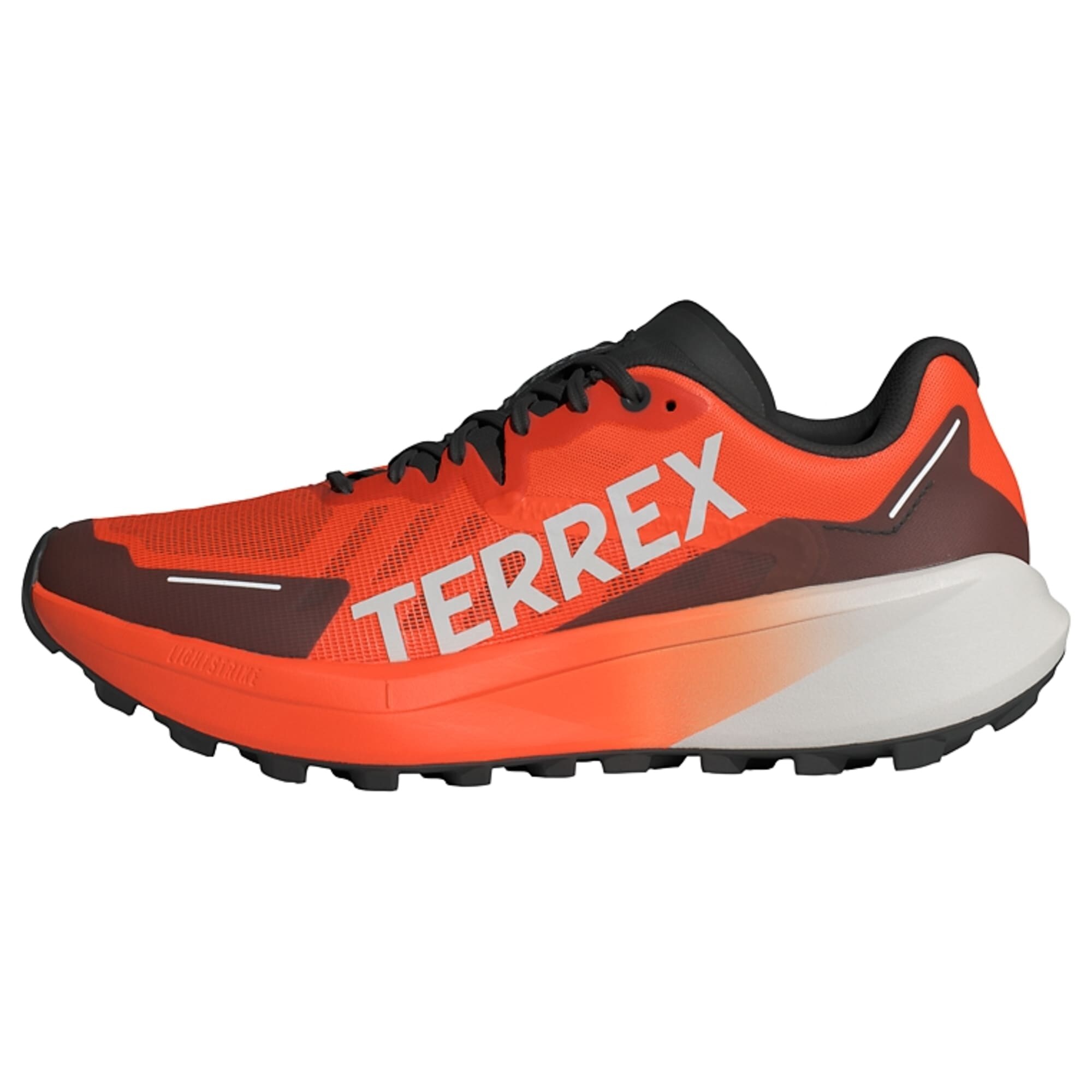 ADIDAS TERREX Bežecká obuv 'Agravic 3'  svetlosivá / oranžová / burgundská