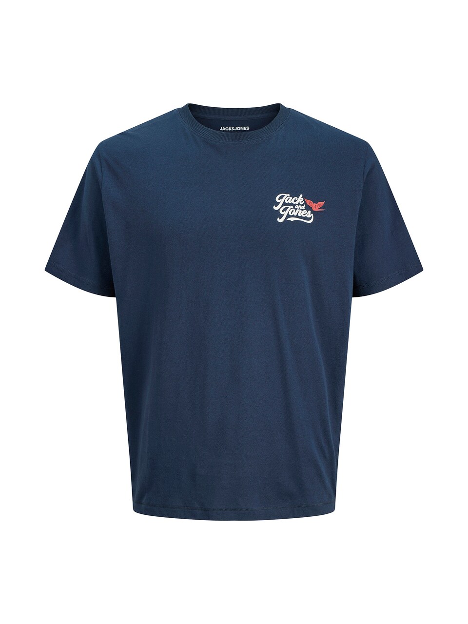 T-shirt 'JJLEGEND' marinblå / blodröd