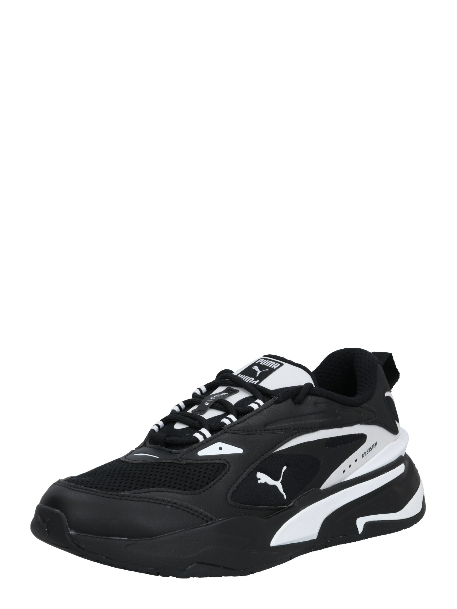 PUMA Sportbačiai be auliuko 'RS-FAST'  balta / juoda
