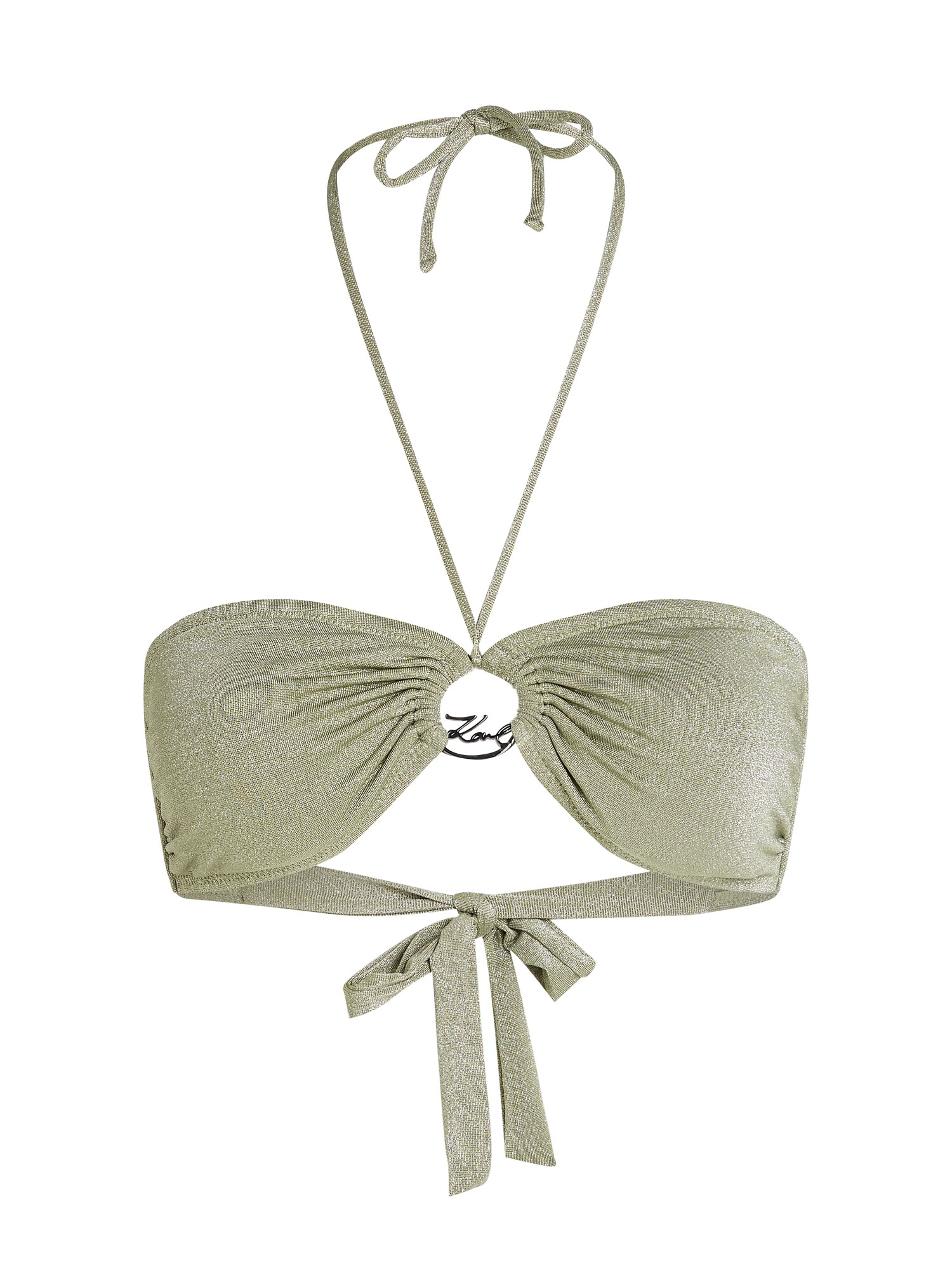 Karl Lagerfeld Bikini felső 'SIGNATURE'  menta akciós termékkép 1