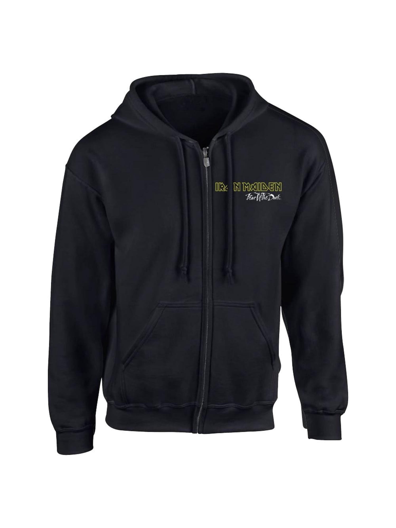 Iron Maiden Sudadera con cremallera 'Fear Of The Dark' negro – imagen 1