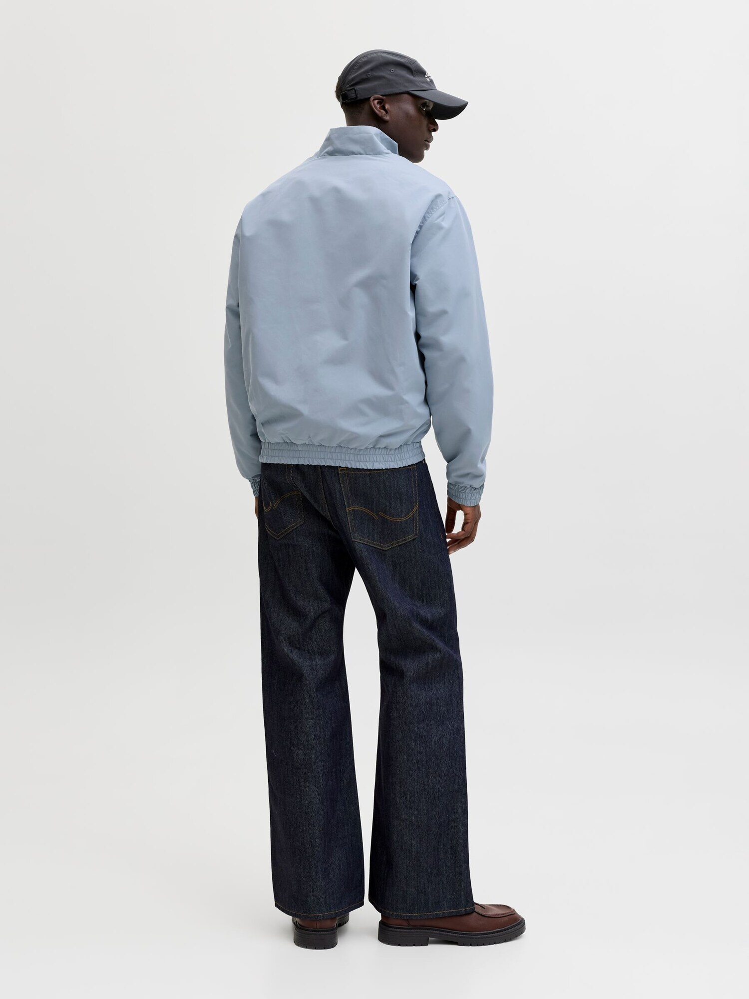 JACK & JONES Prechodná bunda 'Cassis'  modrosivá (obrázok 3)