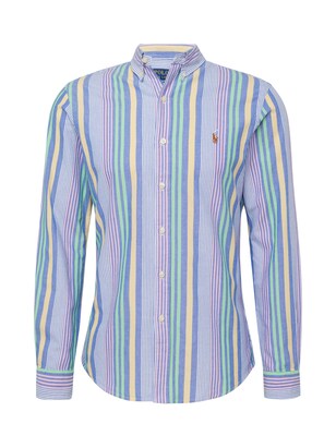 Polo Ralph Lauren Overhemd Blauw / Geel / Groen / Rosa