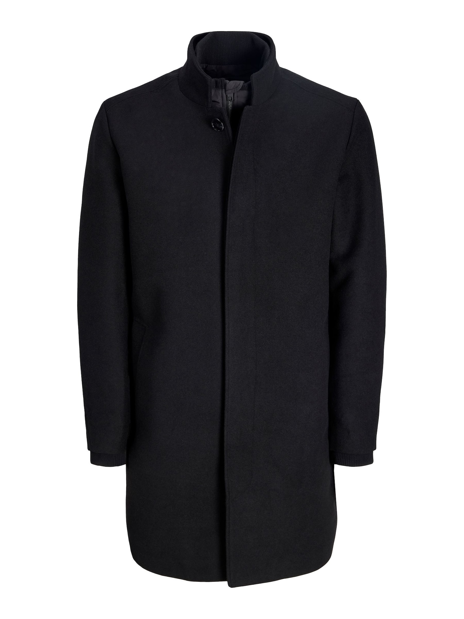 JACK & JONES Palton de primăvară-toamnă JJEMELTON negru