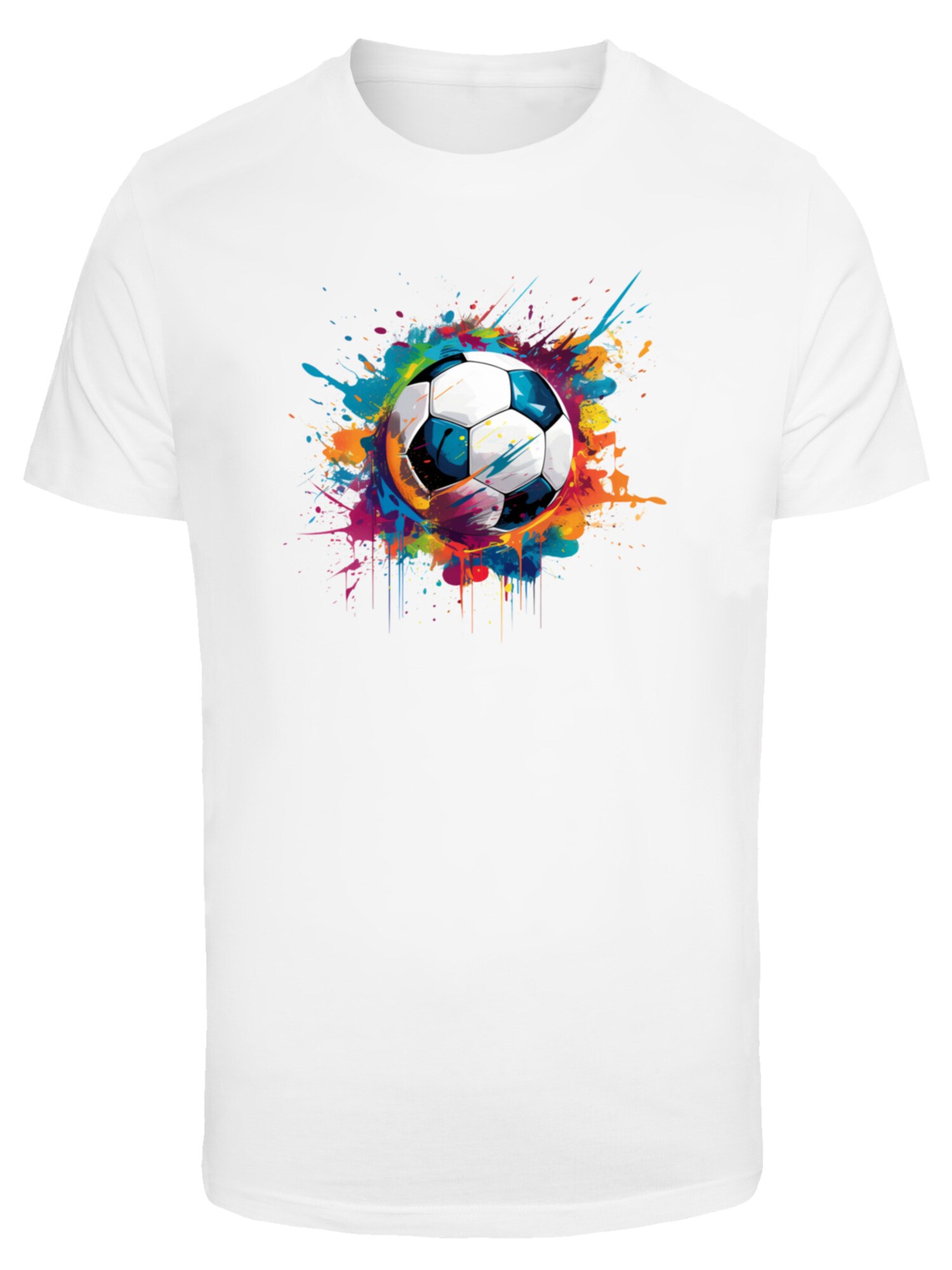 Thumbnail - F4NT4STIC T-Shirt Bunte Fußball Grafik