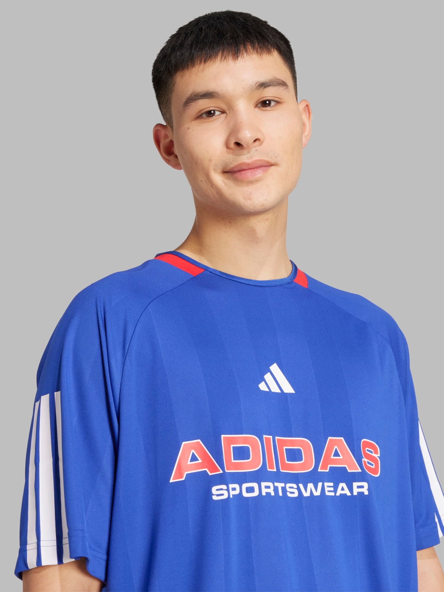 ADIDAS SPORTSWEAR Funkčné tričko 'Tiro' kráľovská modrá / brusnicová / biela (obrázok 5)