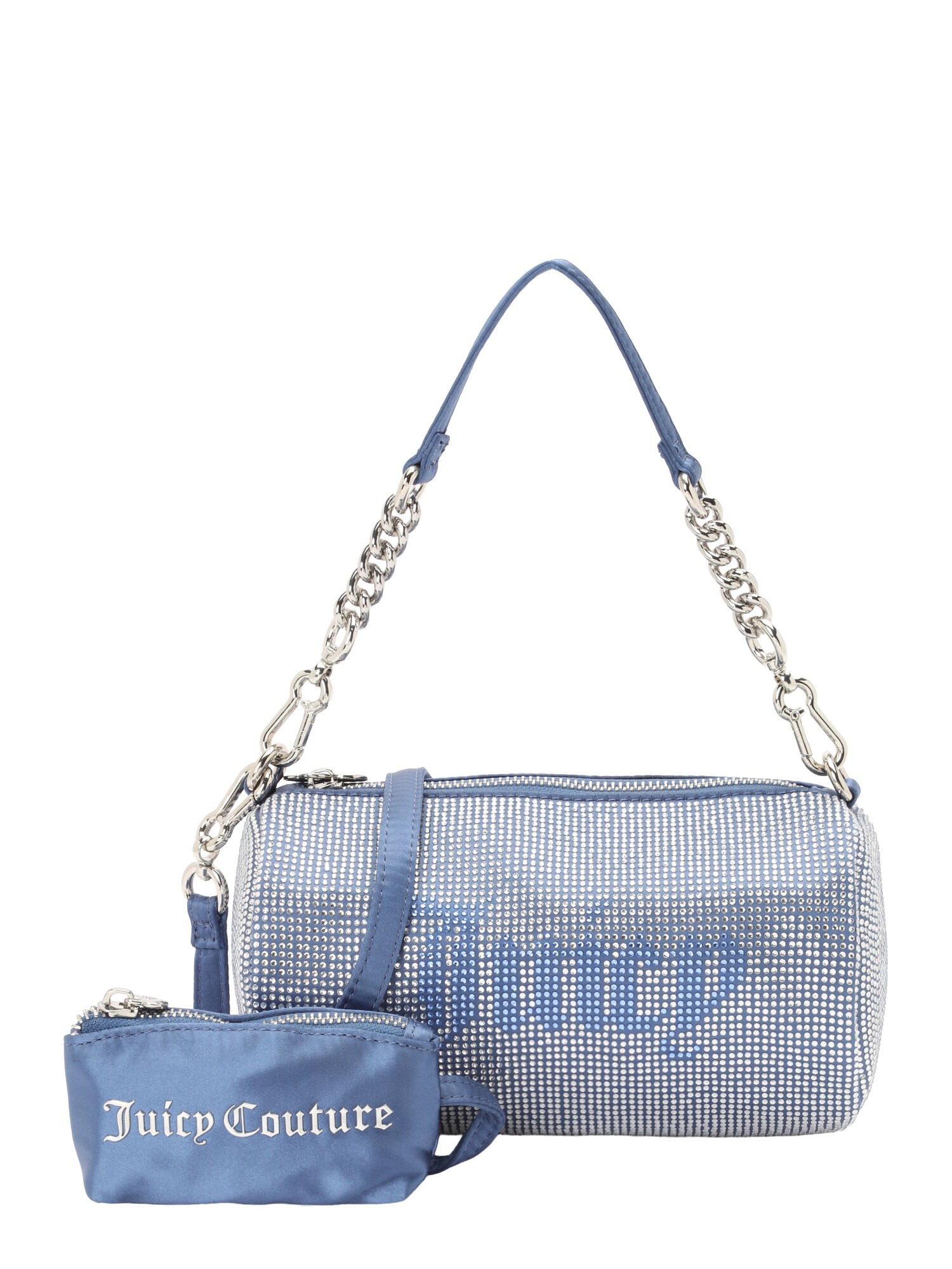 Juicy Couture Geantă de umăr  albastru regal / argintiu