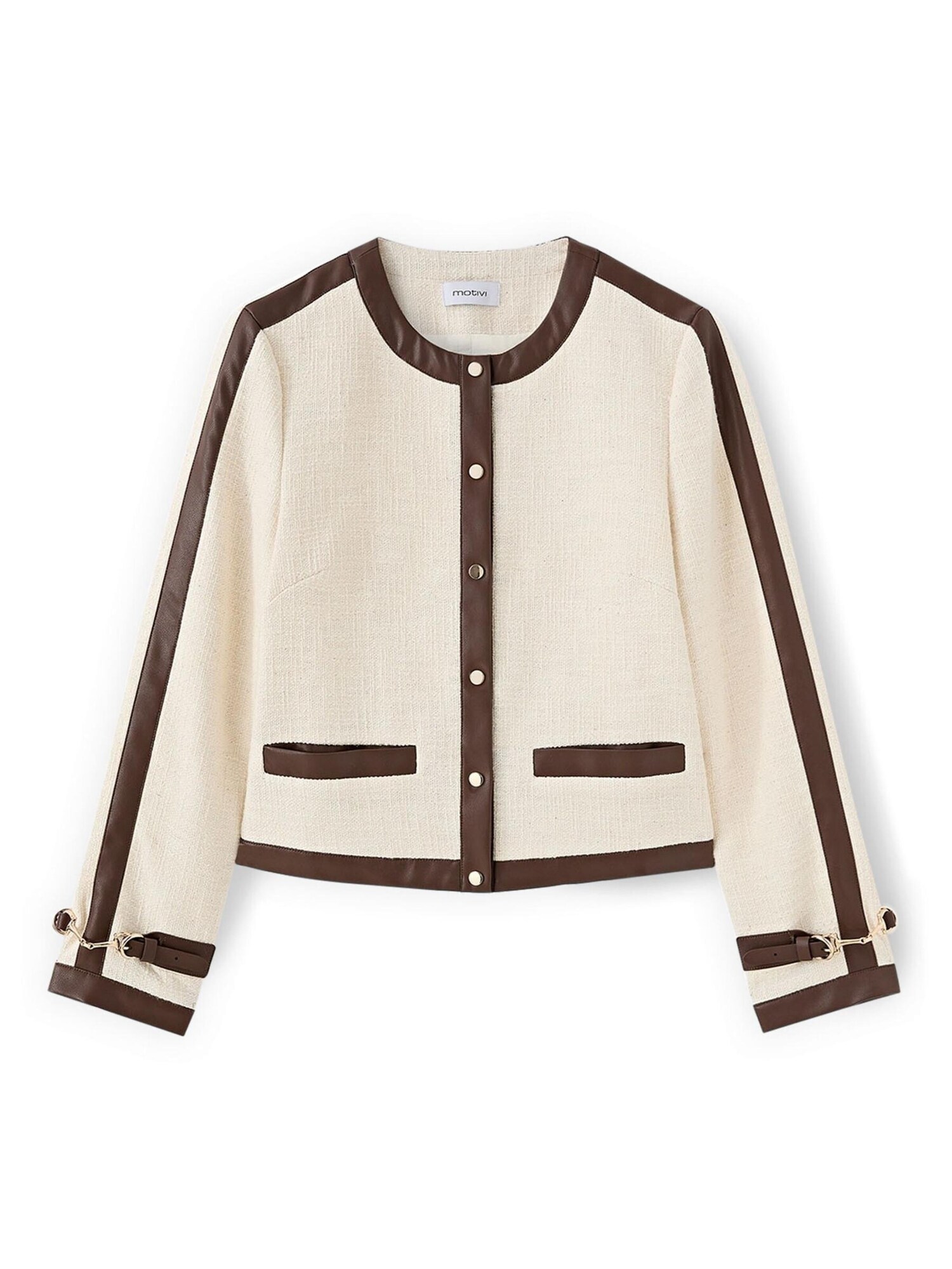 MOTIVI Chaqueta de entretiempo  beige
