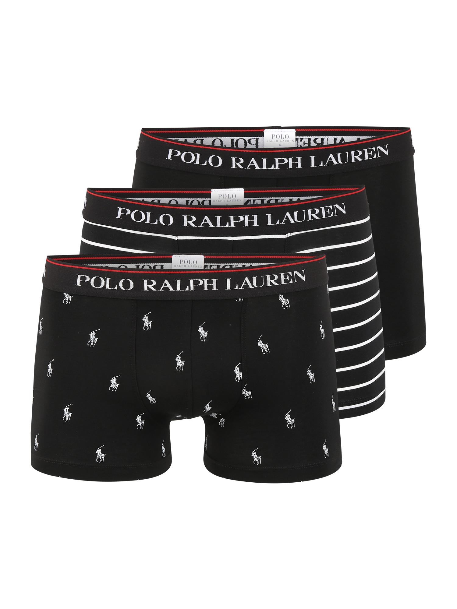 Polo Ralph Lauren Boxeri Classic  rubiniu / negru / alb