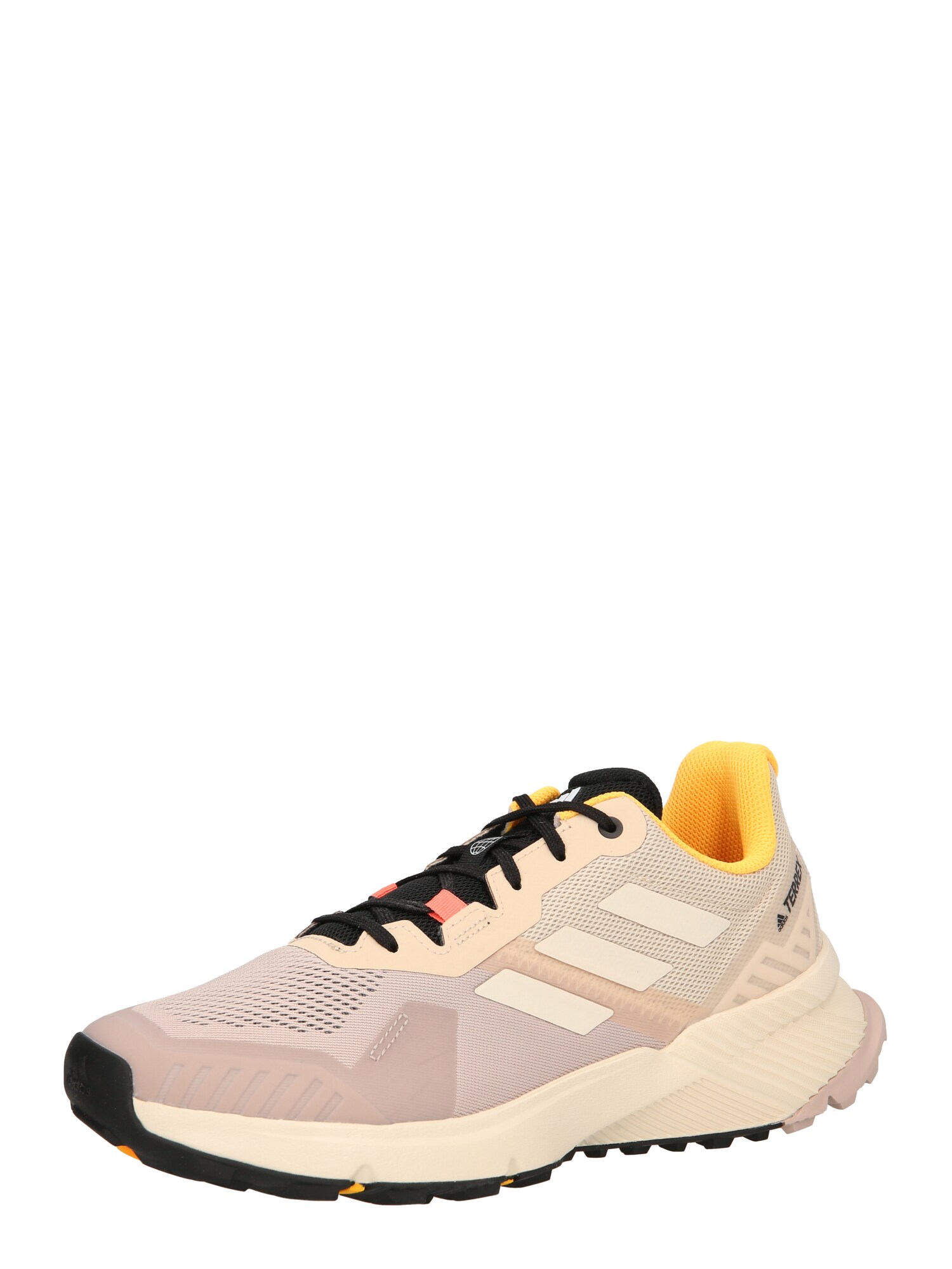 ADIDAS TERREX Bėgimo batai 'Soulstride' gelsvai pilka spalva / rausvai pilka / juoda