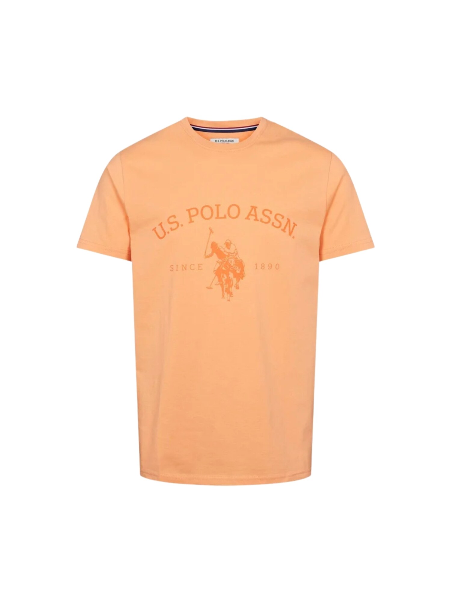 U.S. POLO ASSN. Cămașă 'UWMaise'  portocaliu deschis