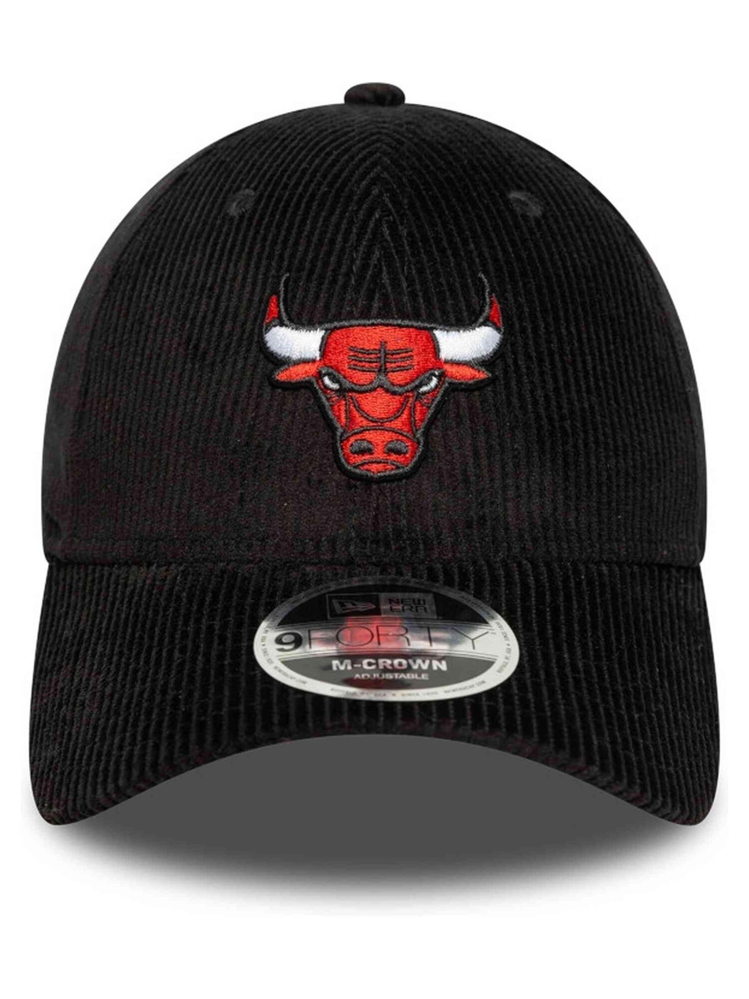NEW ERA Gorra 'Gorra new era negra bulls cord 9forty mc chibul'  negro