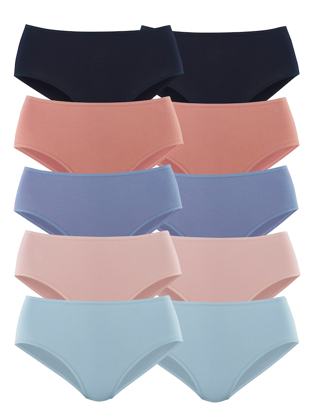 PETITE FLEUR, Slip, kék, rózsaszín & fekete, 2 kép a 3 közül