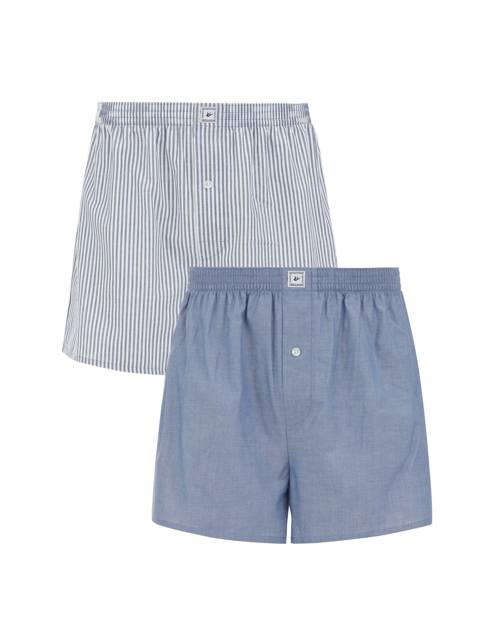 WE Fashion Boxeri  opal / alb