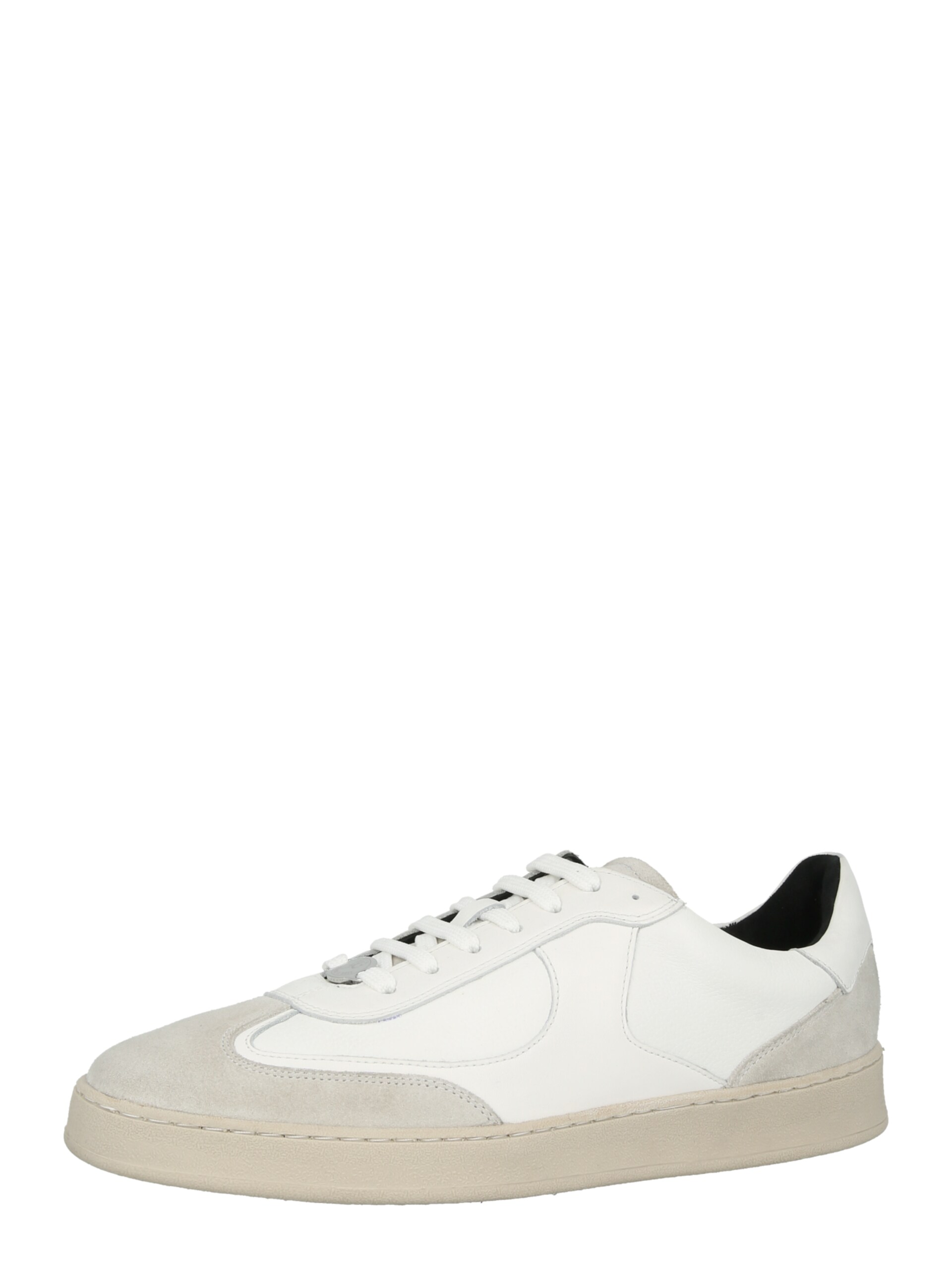 Gordon & Bros Låg sneaker 'Garry' svart / vit sneakers herr