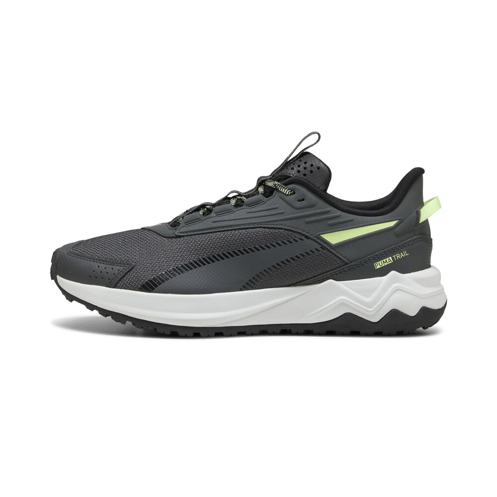PUMA Laufschuh 'Extend Lite Trail' Herren Größe 45 dunkelgrau / neongrün