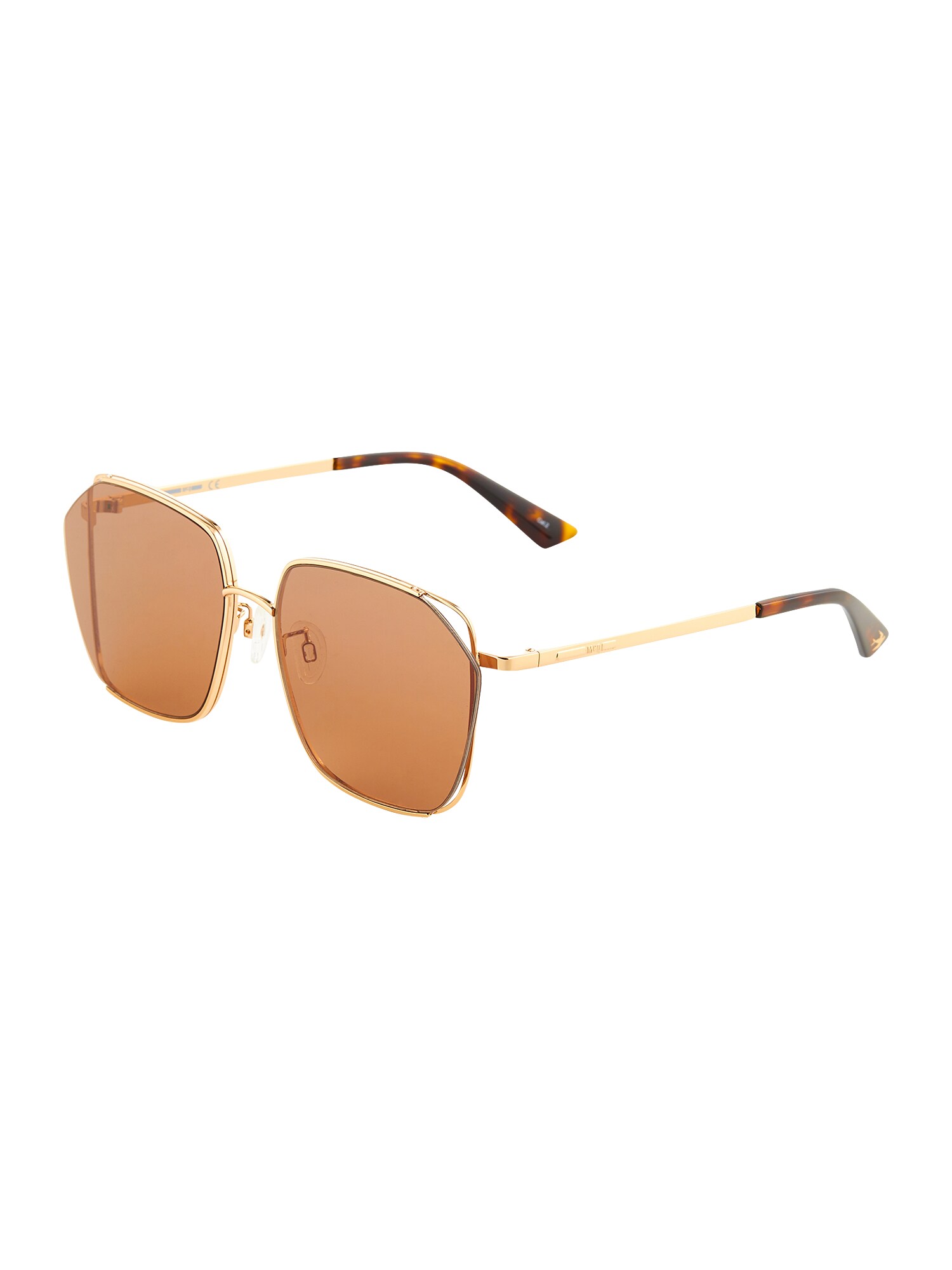 McQ Alexander McQueen Akiniai nuo saulės  ruda / oranžinė
