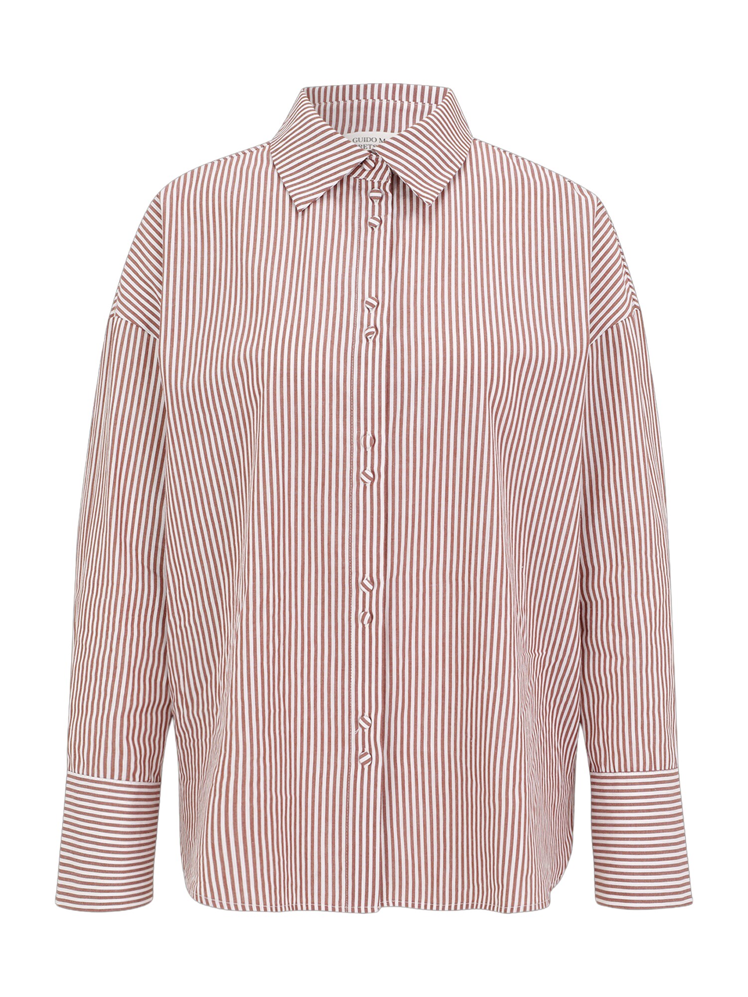 Guido Maria Kretschmer Women Bluză Fleur  roșu deschis / alb