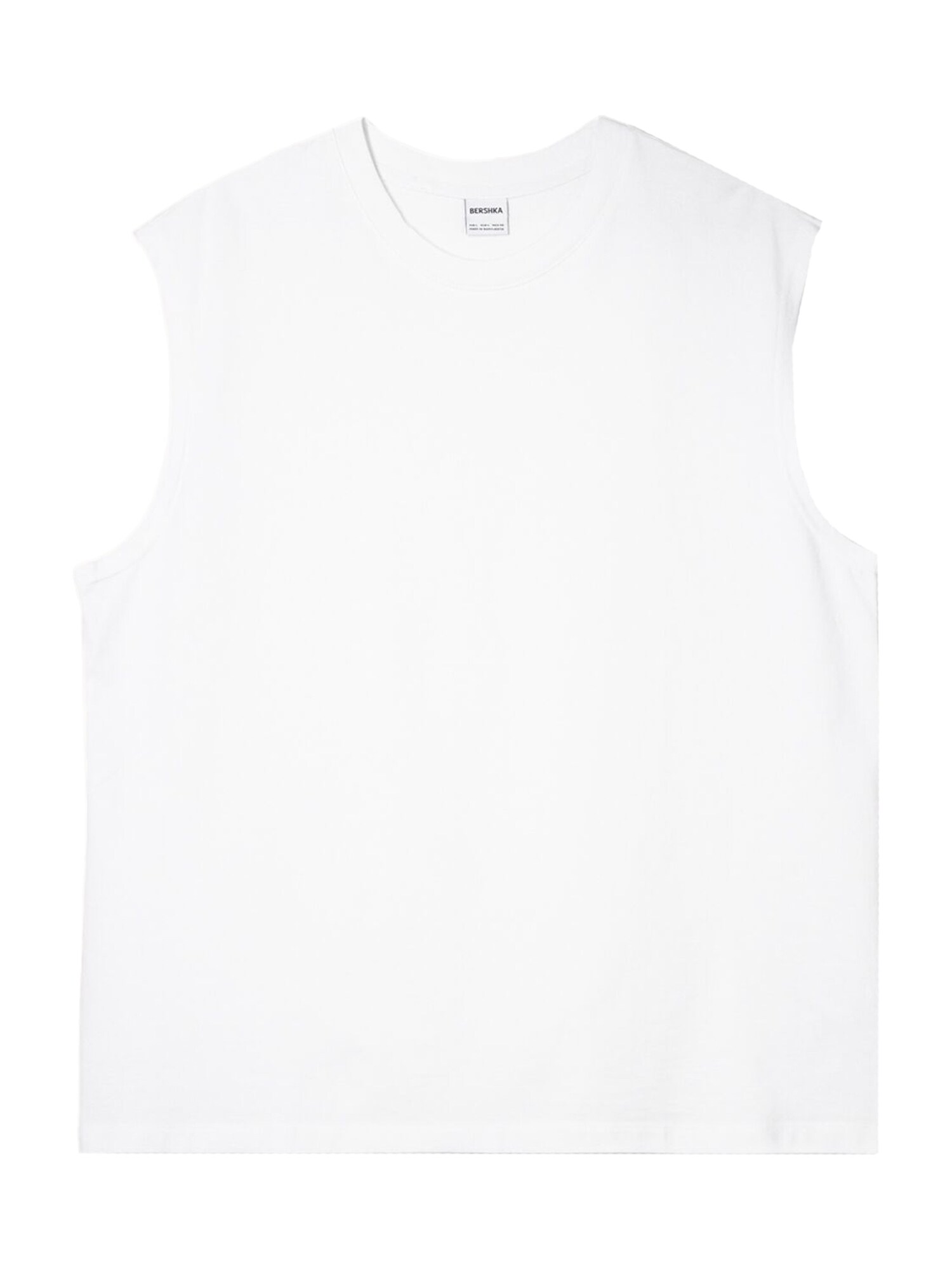 Bershka Tričko  biela