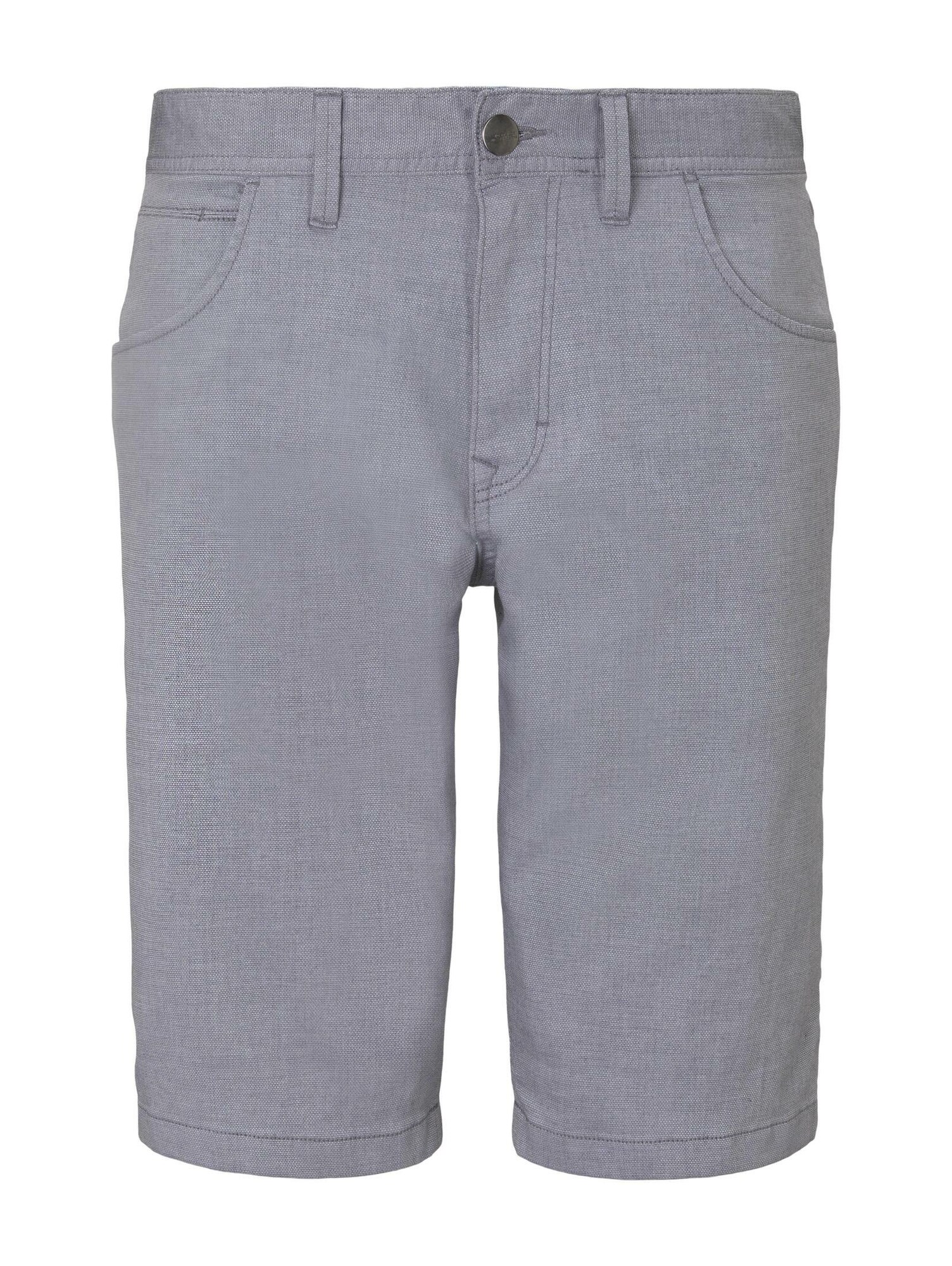 TOM TAILOR Chino stiliaus kelnės  dūmų pilka / šviesiai pilka