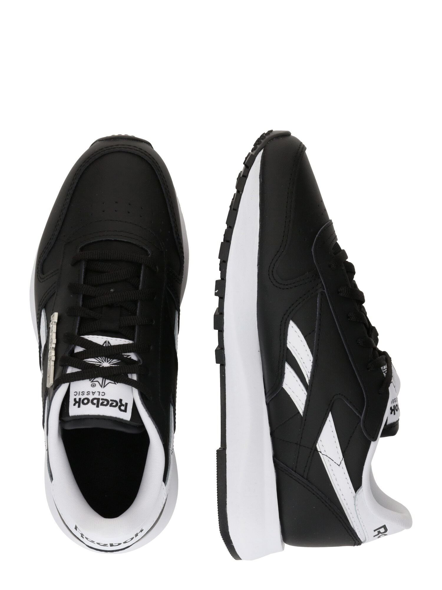 Reebok Zapatillas deportivas bajas 'Classic' negro / blanco – imagen 2