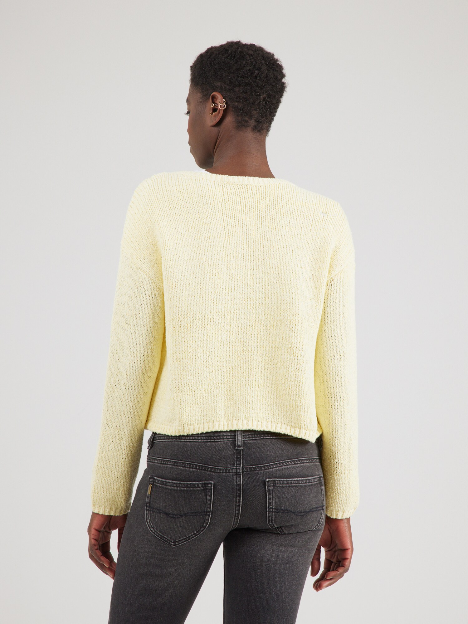 Abercrombie & Fitch Cárdigan amarillo claro – imagen 3