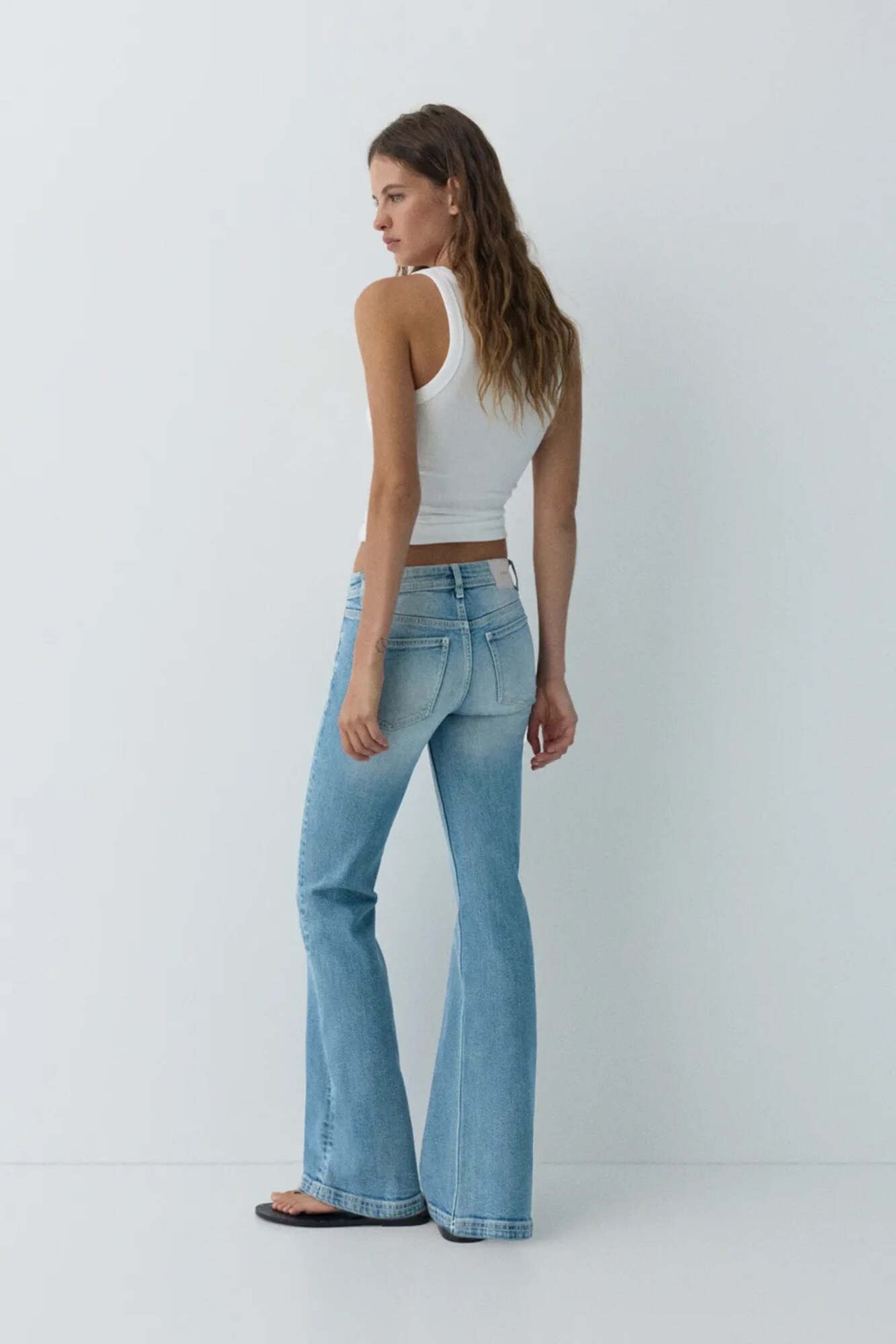 Pull&Bear Džínsy  zelená (obrázok 3)